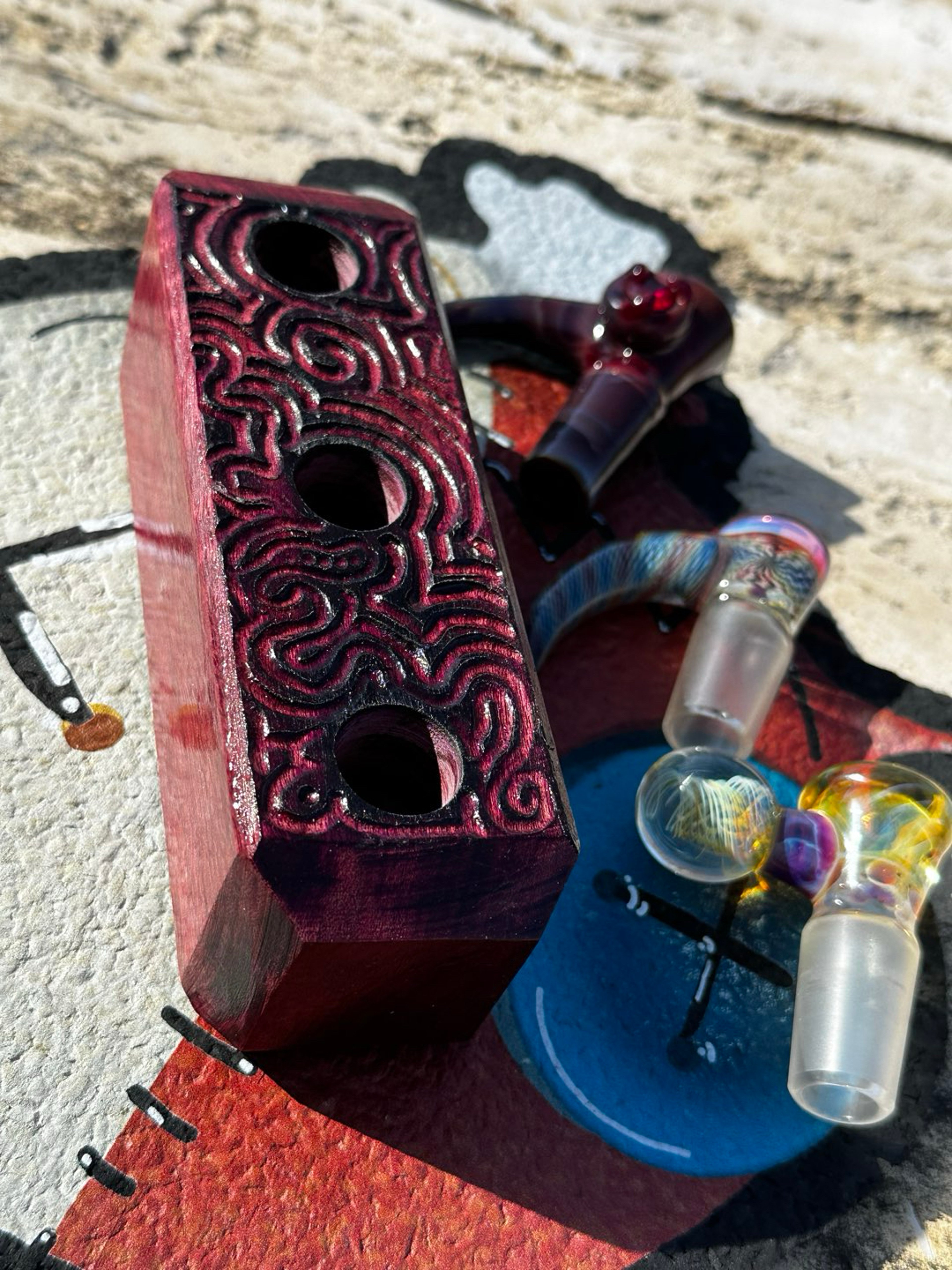 Preview pic of 3 hole slide holder