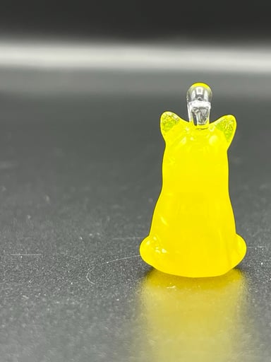 Preview pic of Lemon drop mini cat pendant.