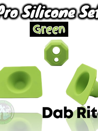 Preview pic of Dab Rite - Pro Silicone Set - Green