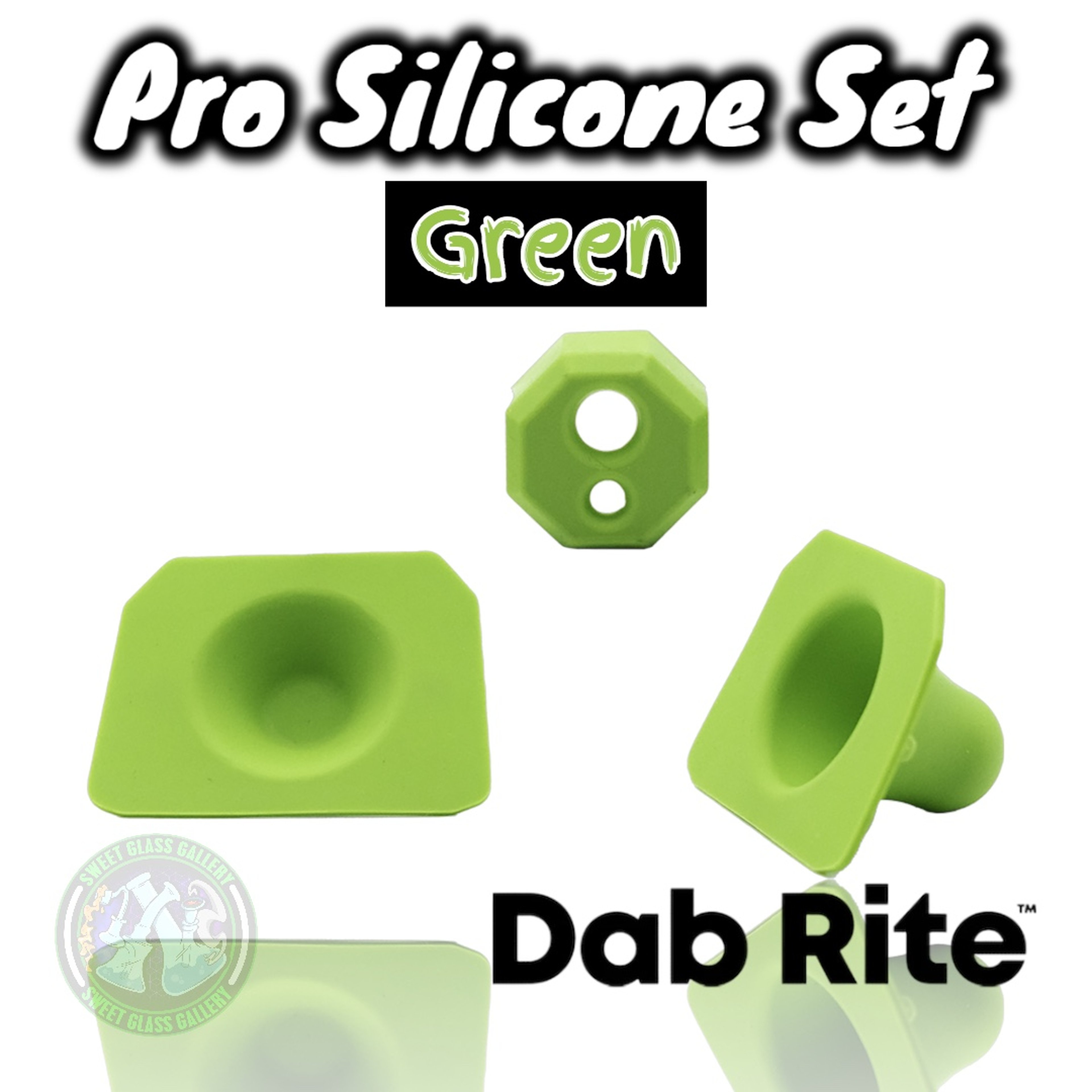 Dab Rite - Pro Silicone Set - Green image 0