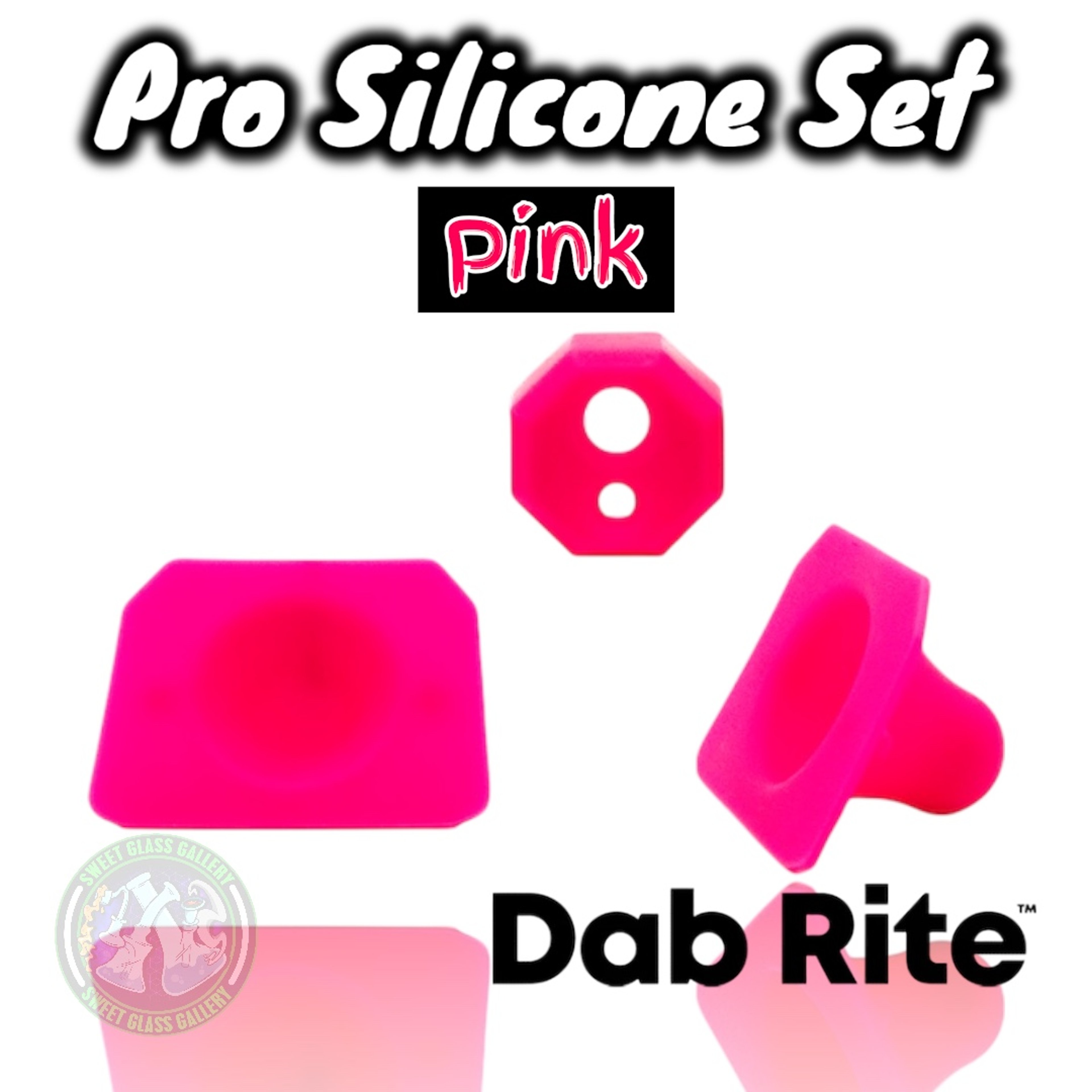 Dab Rite - Pro Silicone Set - Pink image 0