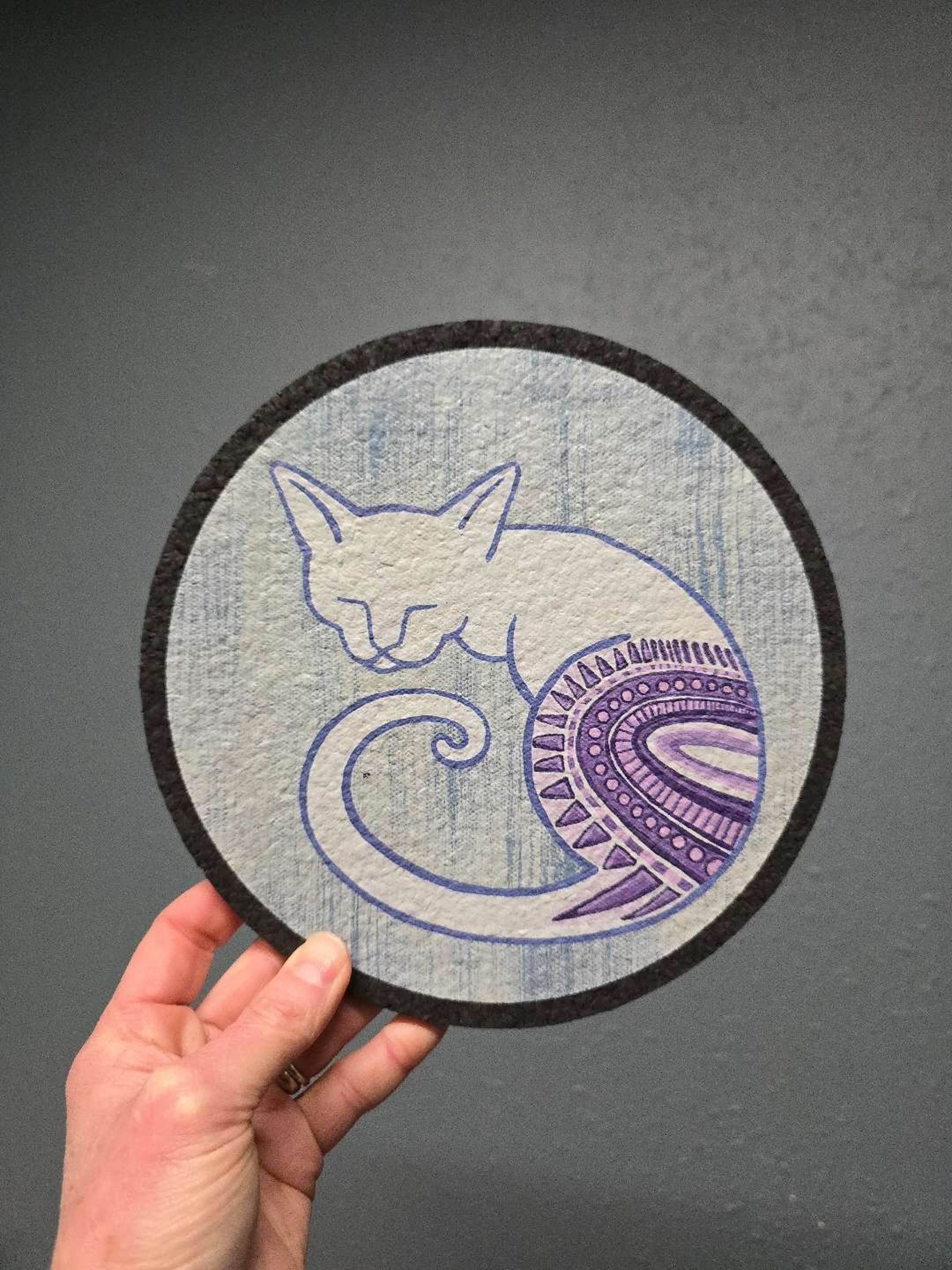 Preview pic of Spiller Woods 8" Kitty Mood Mat