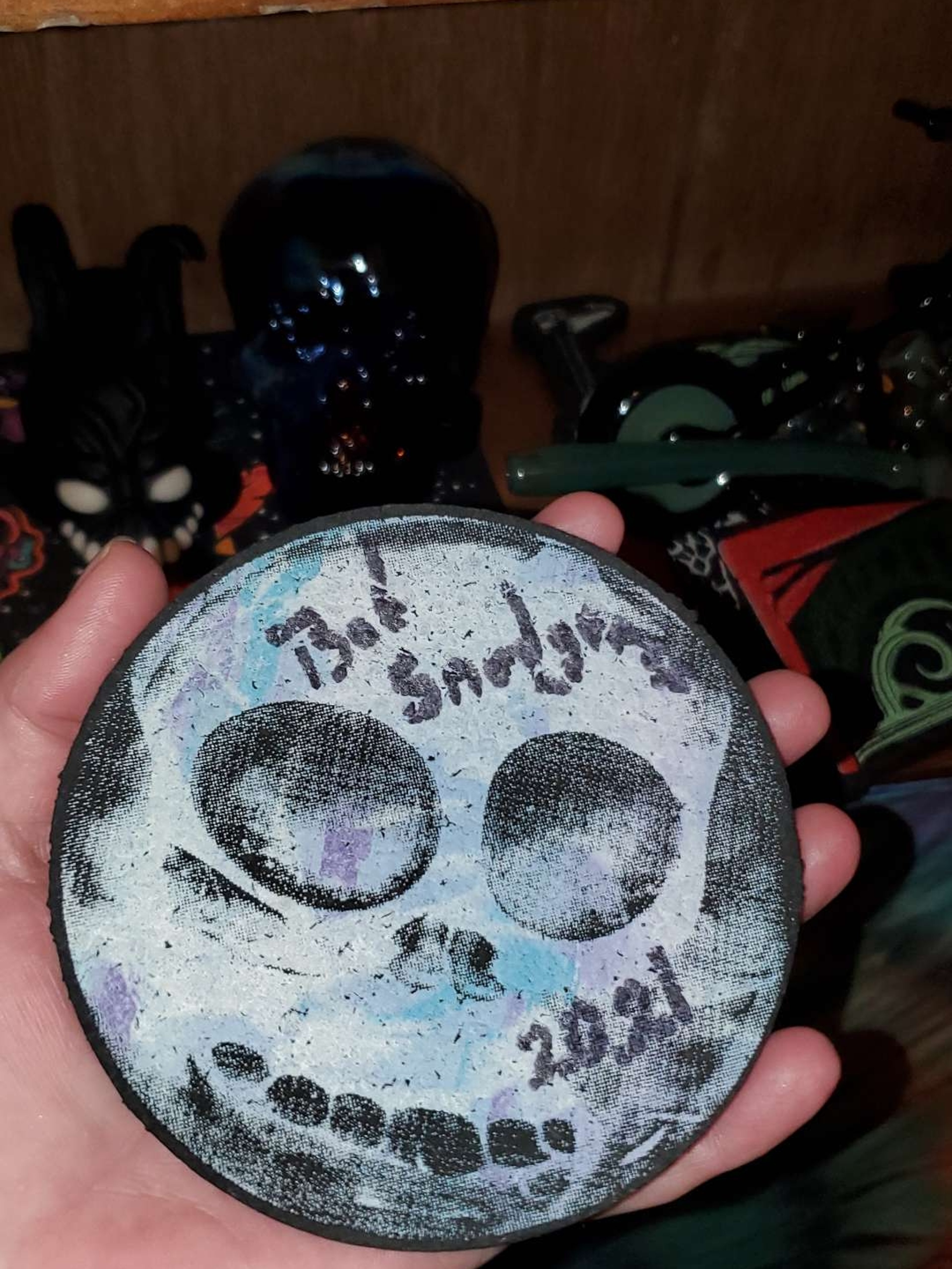 Preview pic of Bob Snodgrass 5" Moodmat, signed /dated