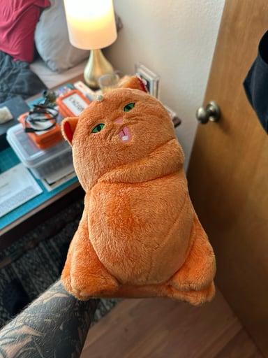 Preview pic of Adam G Lazercat Plushie
