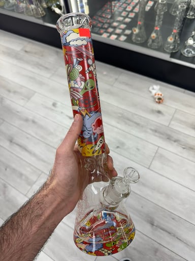 Preview pic of Scifi 16” beaker thick bottom red