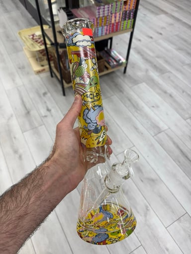 Preview pic of Scifi 16” beaker thick bottom yellow