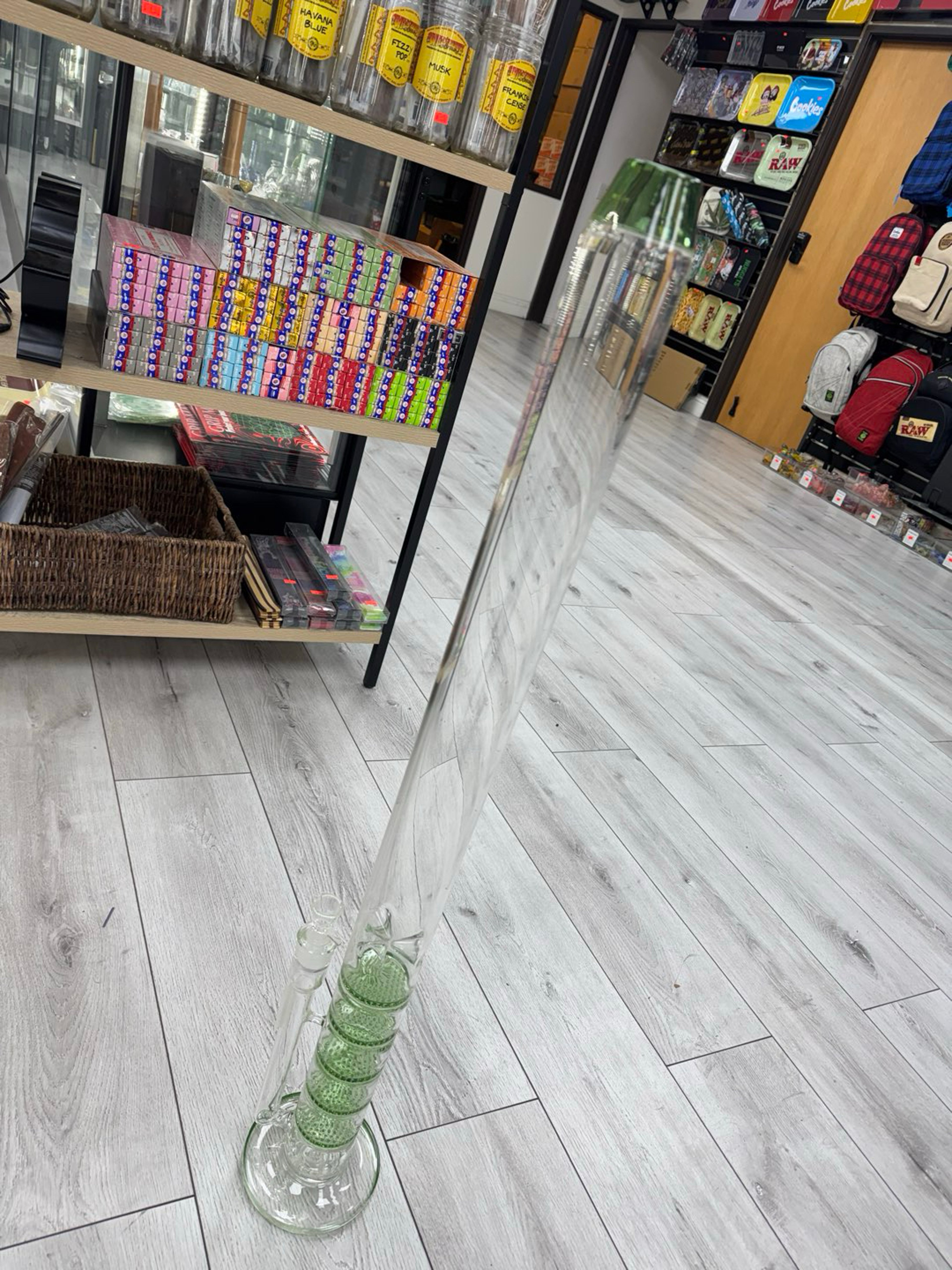 3 feet 5 percs tube green image 0