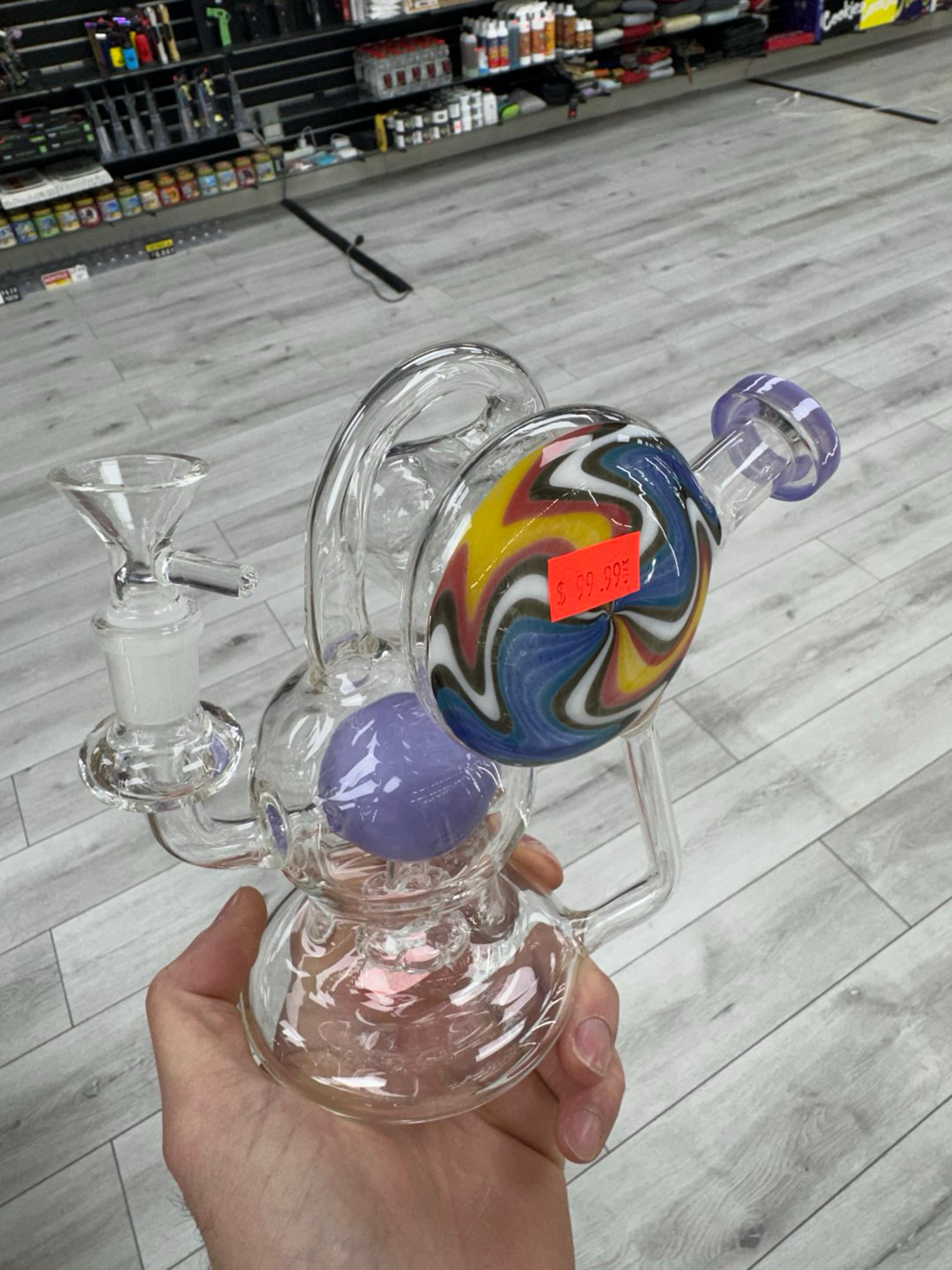 Purple single uptake recycler image 0