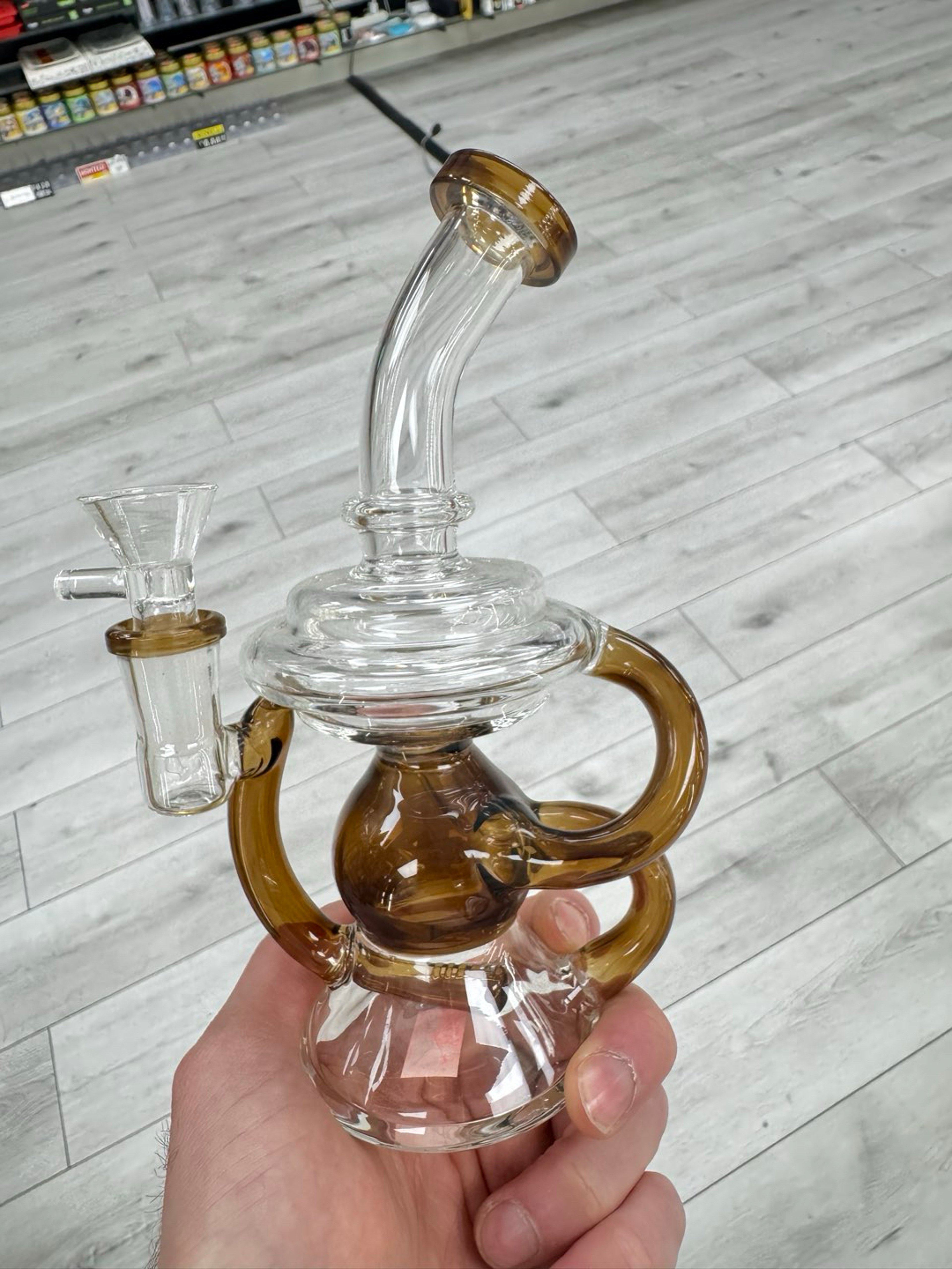 Amber single uptake inline perc recycler image 0