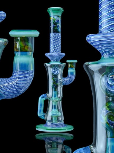 Preview pic of Green forest glass X Kai brown X Slagglass colab