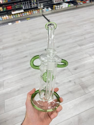 Preview pic of 12” dual uptake incycler double perc