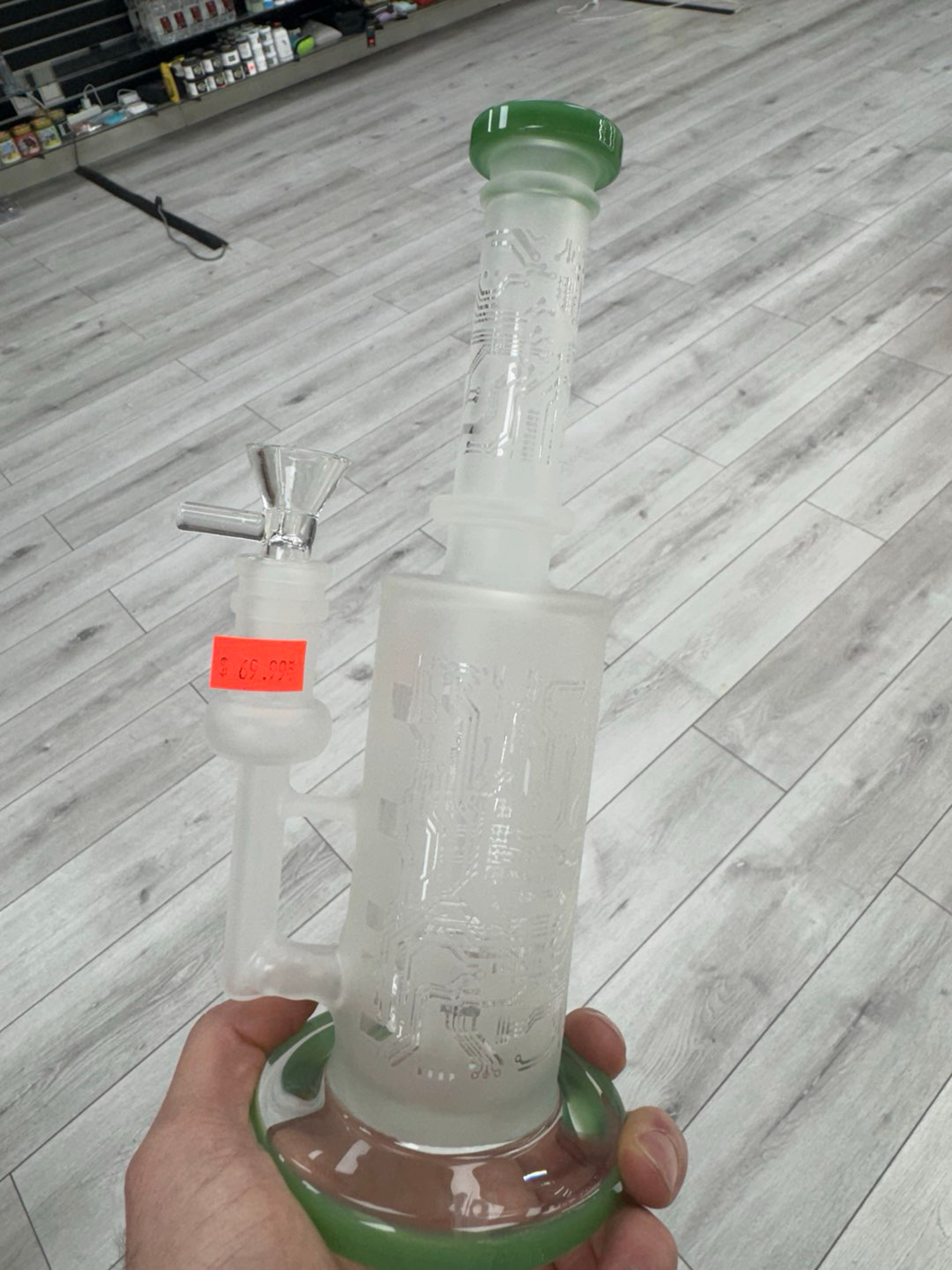 10” sand blasted rig image 0