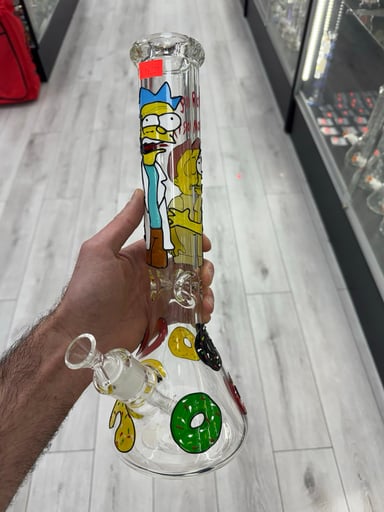 Preview pic of Rick and Morty 14” beaker