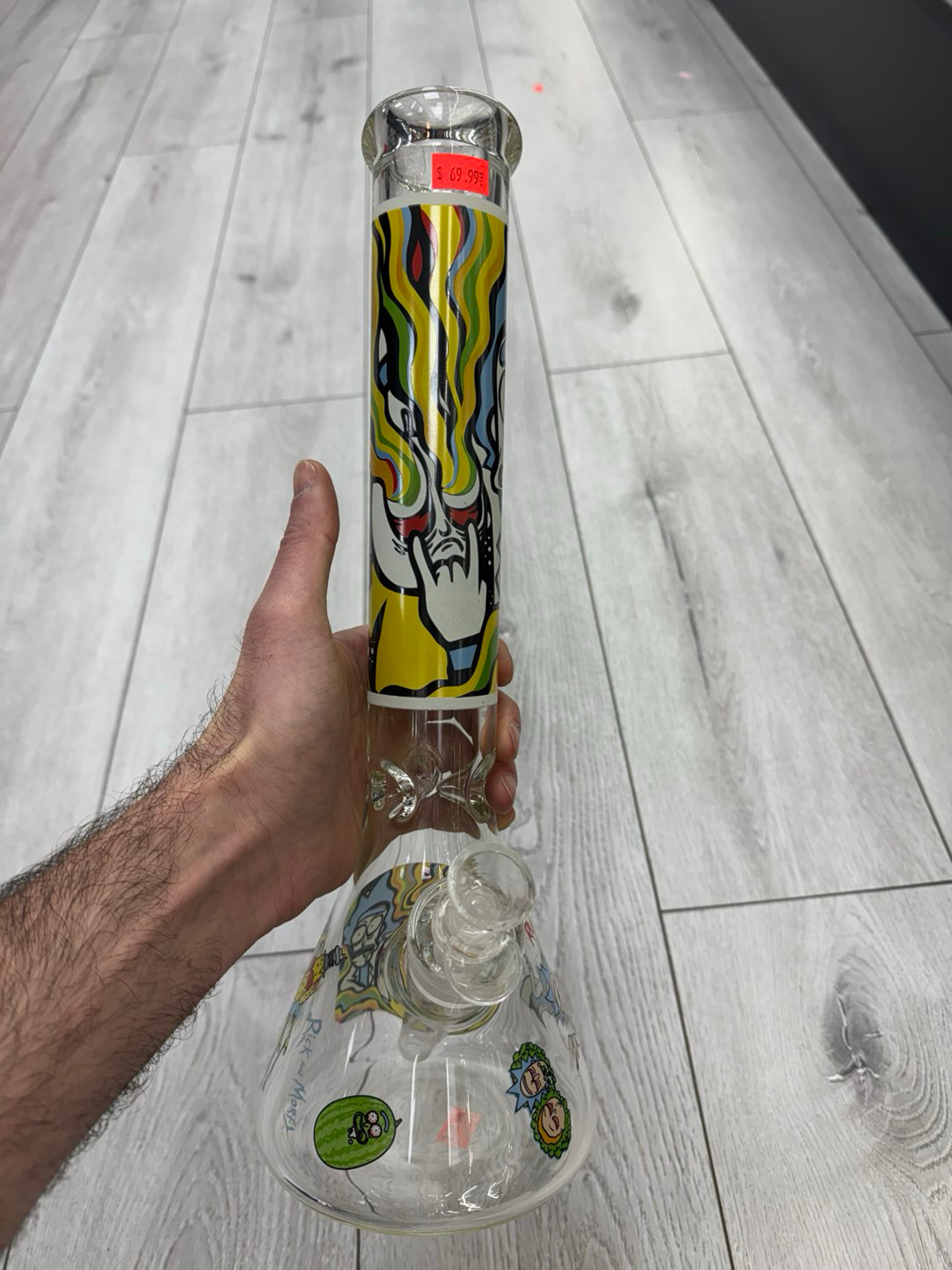 Preview pic of Rick and Morty 15” beaker 2