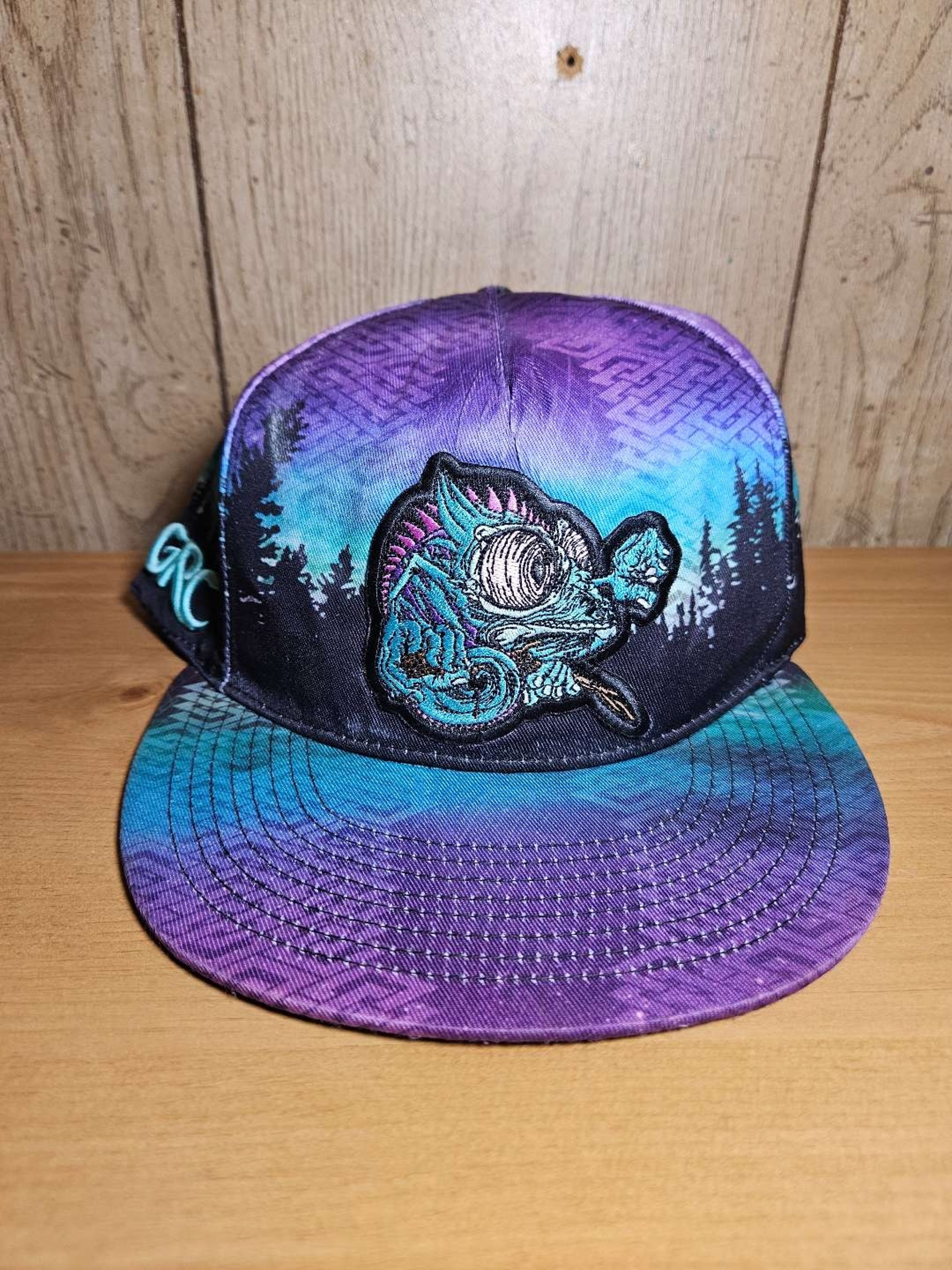 Grassroots Snapback Chameleon Patch Hat image 0