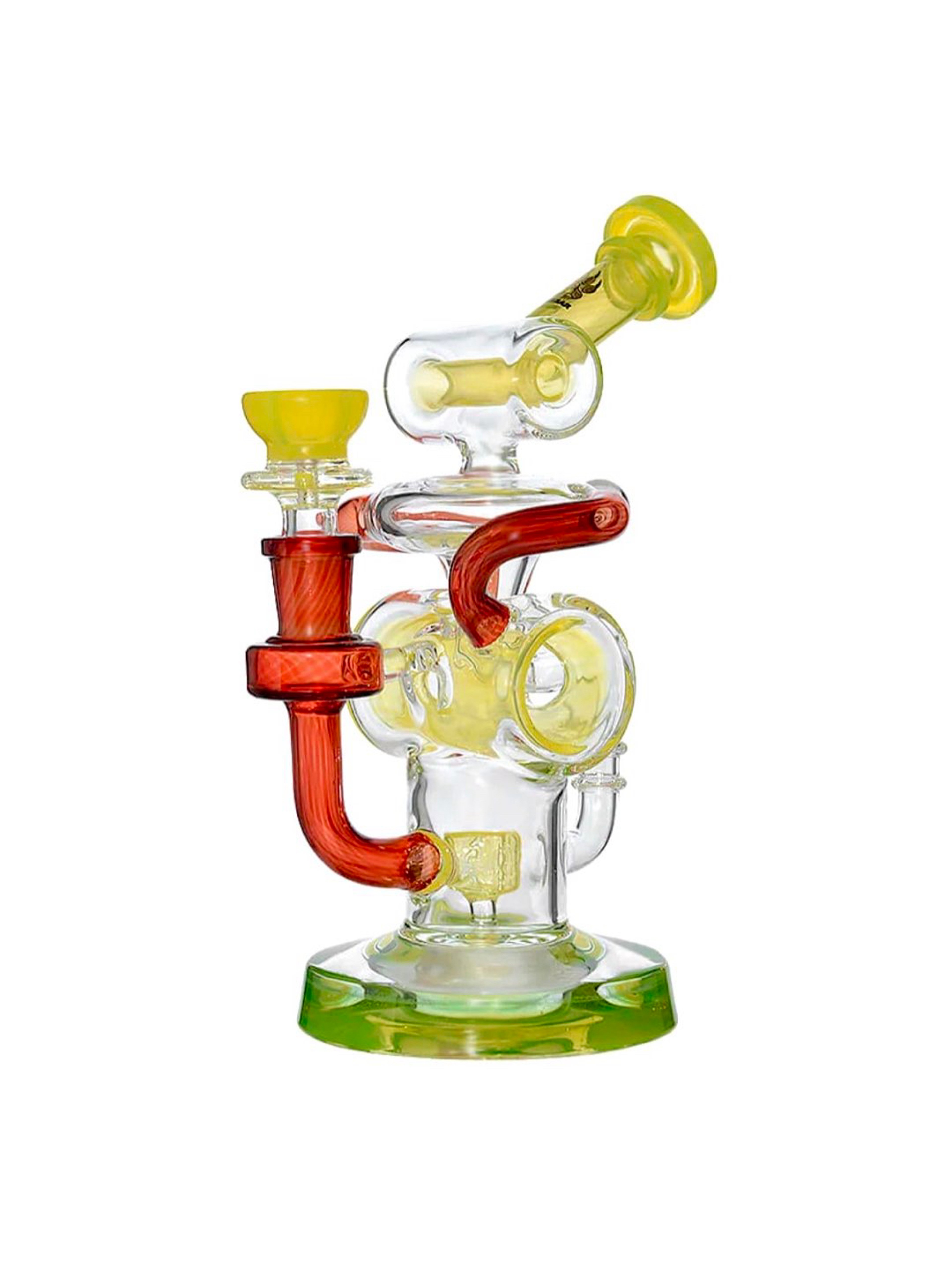MULTI-LOOP RECYCLER GLASS RIG image 0