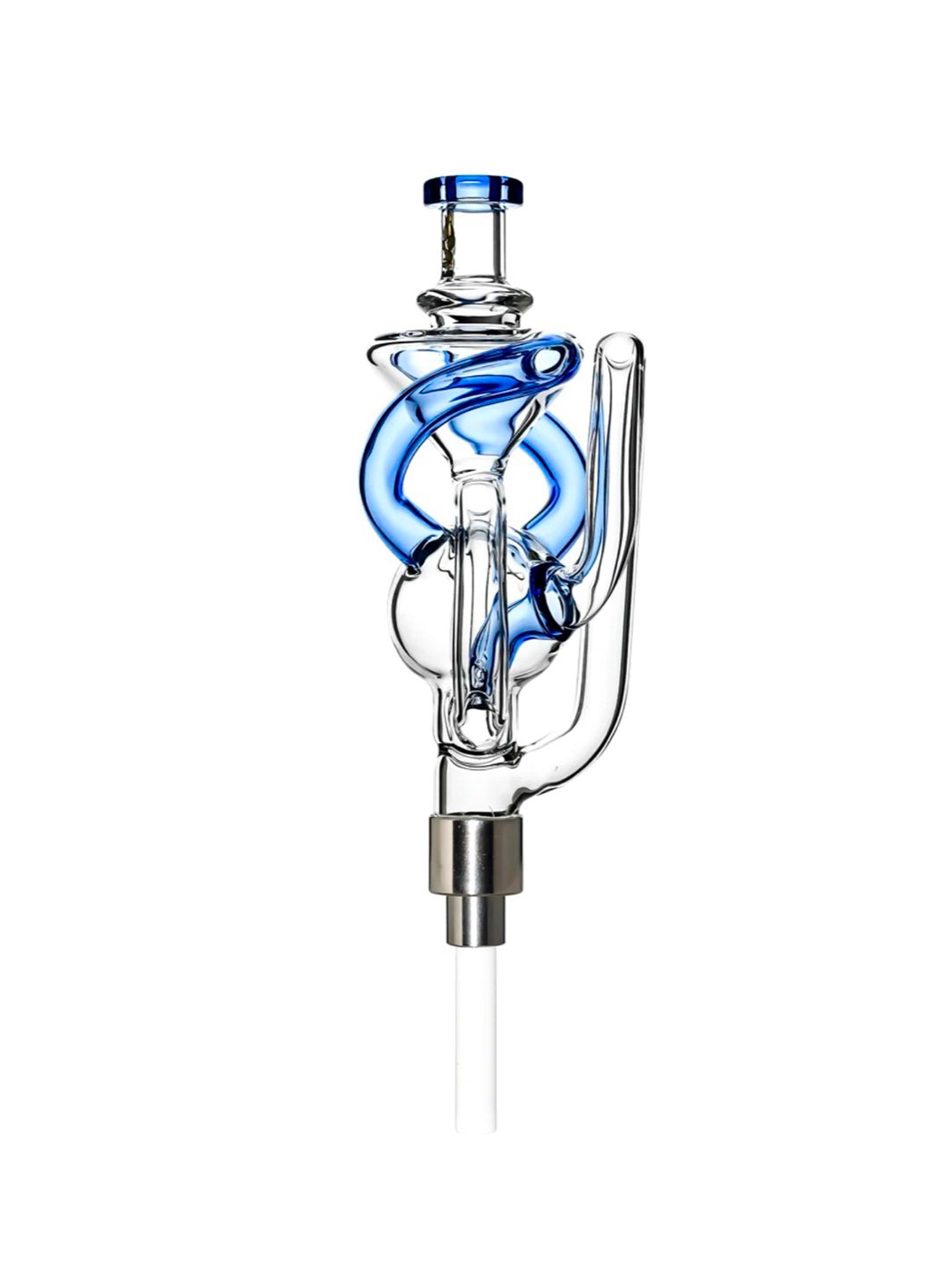 Preview pic of Twisted Cycler Glass Recycler - Nectar Collector