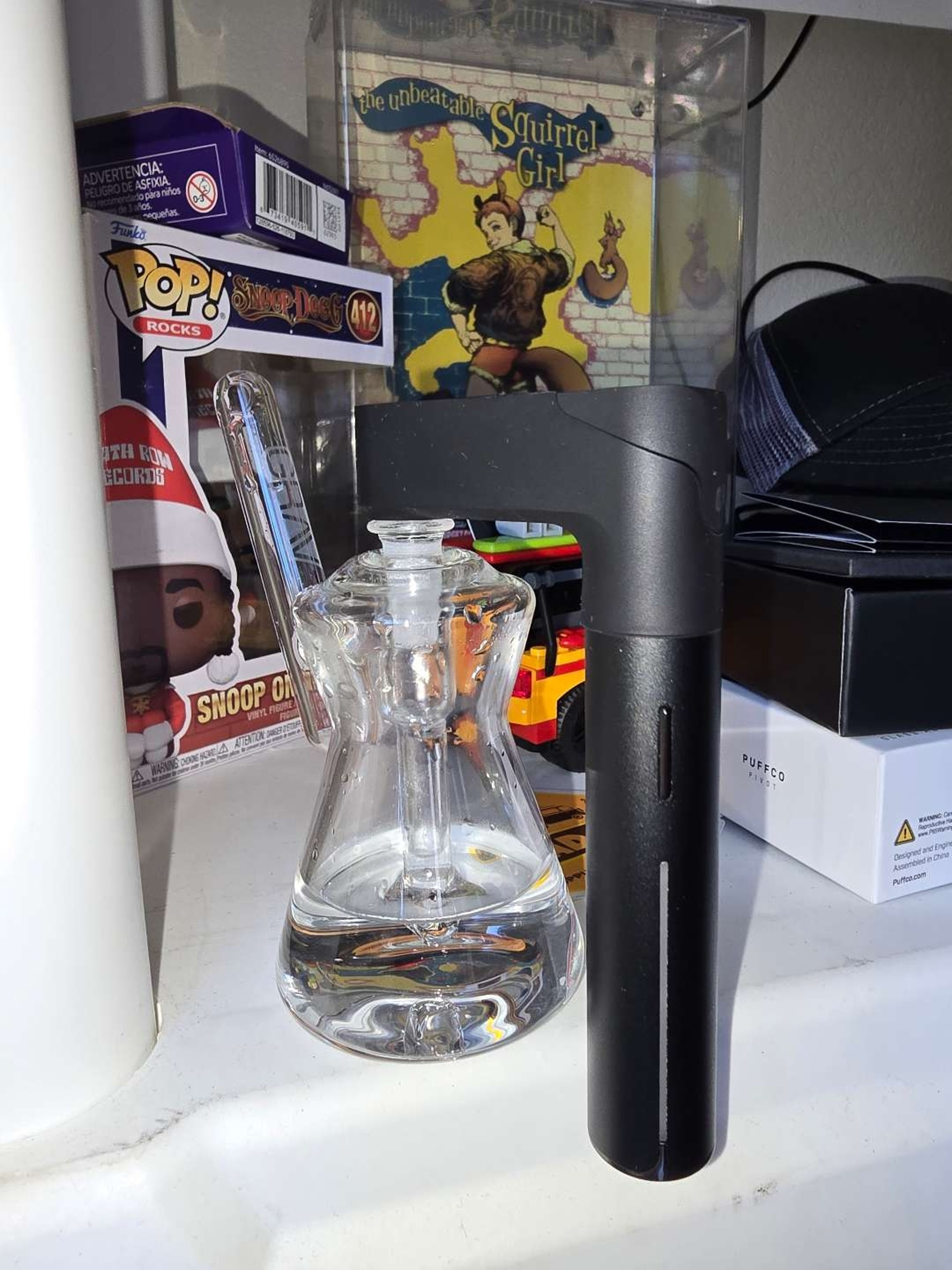 Preview pic of Puffco Pivot + Grav Hourglass Bubbler