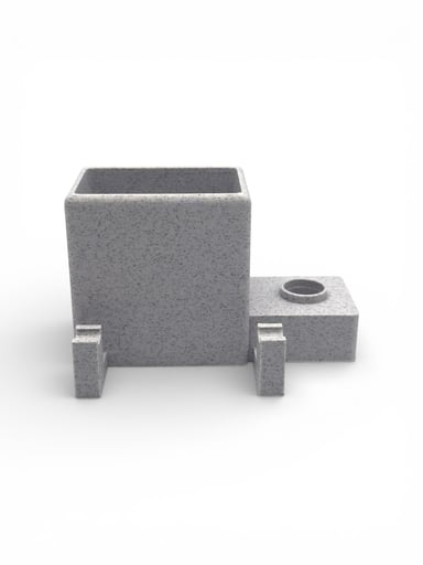 Preview pic of 14MM Bowl Stand Holder W/ Stash Storage & Tool Pick Holder