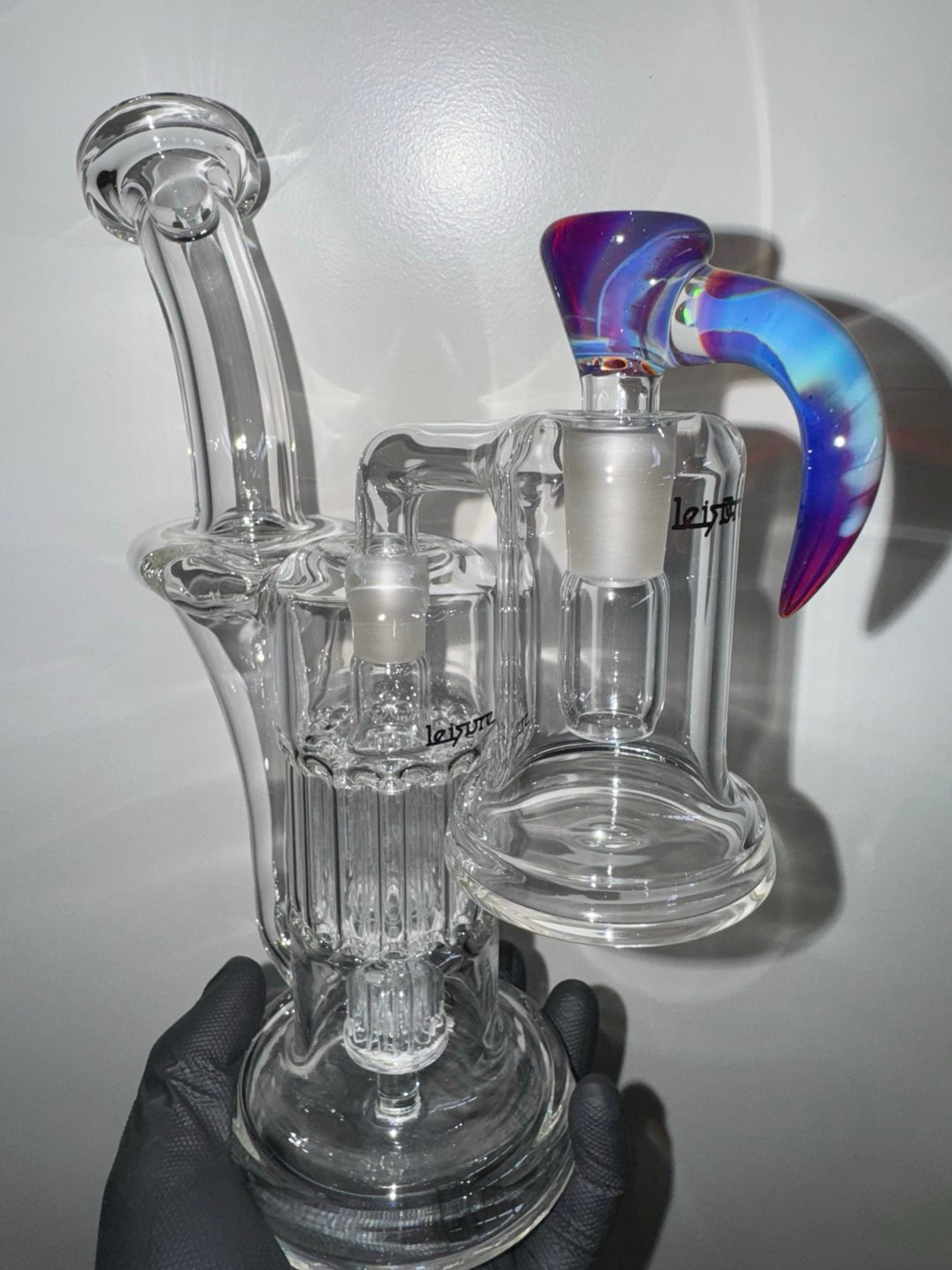 Preview pic of Leisure Pillar Recycler, Dry Catch & Slide 14mm