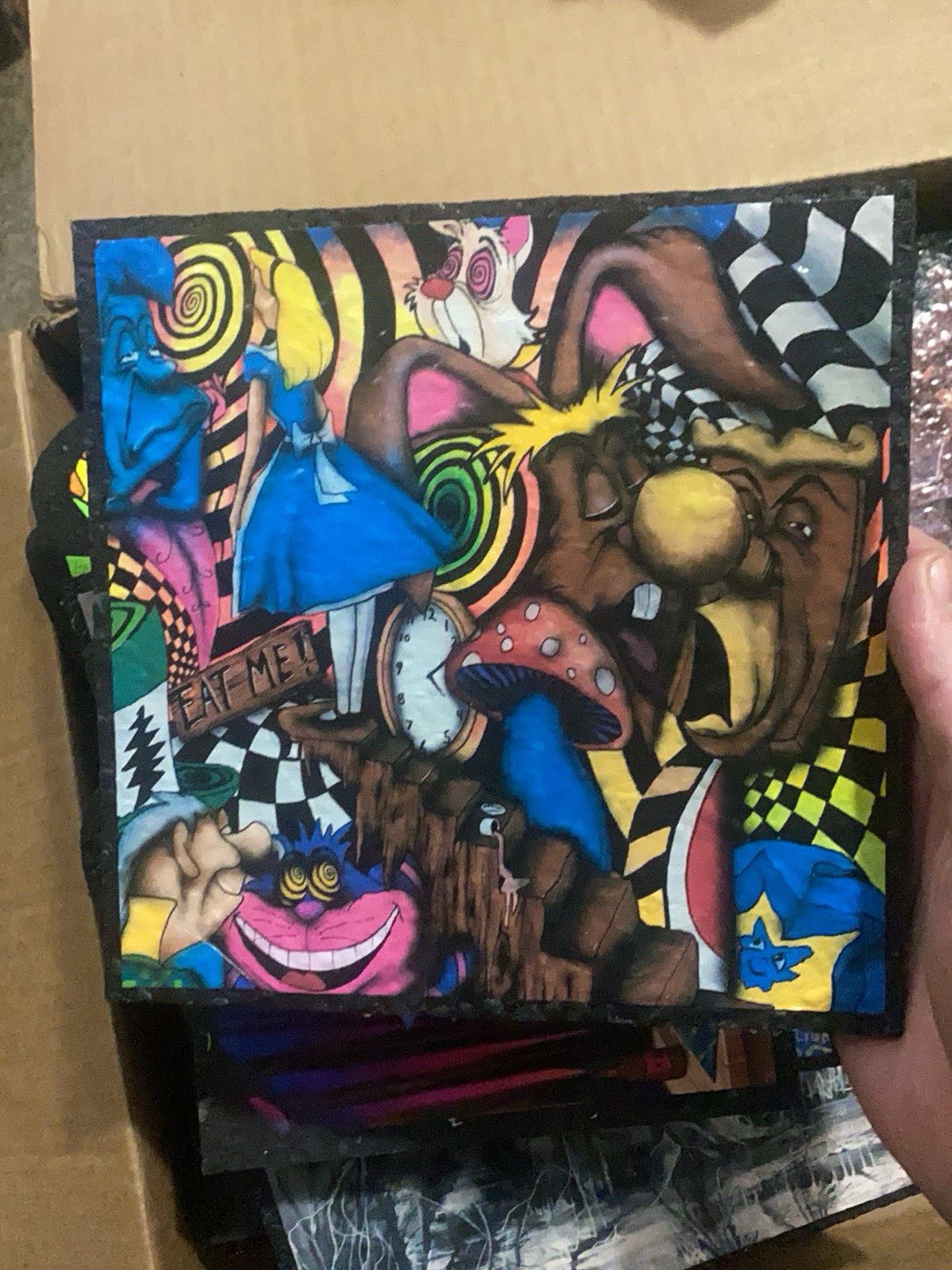 Preview pic of Alice in wonderland dabmat