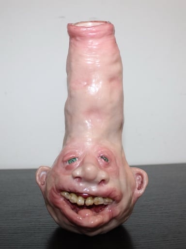 Preview pic of 8 inch glass art piece