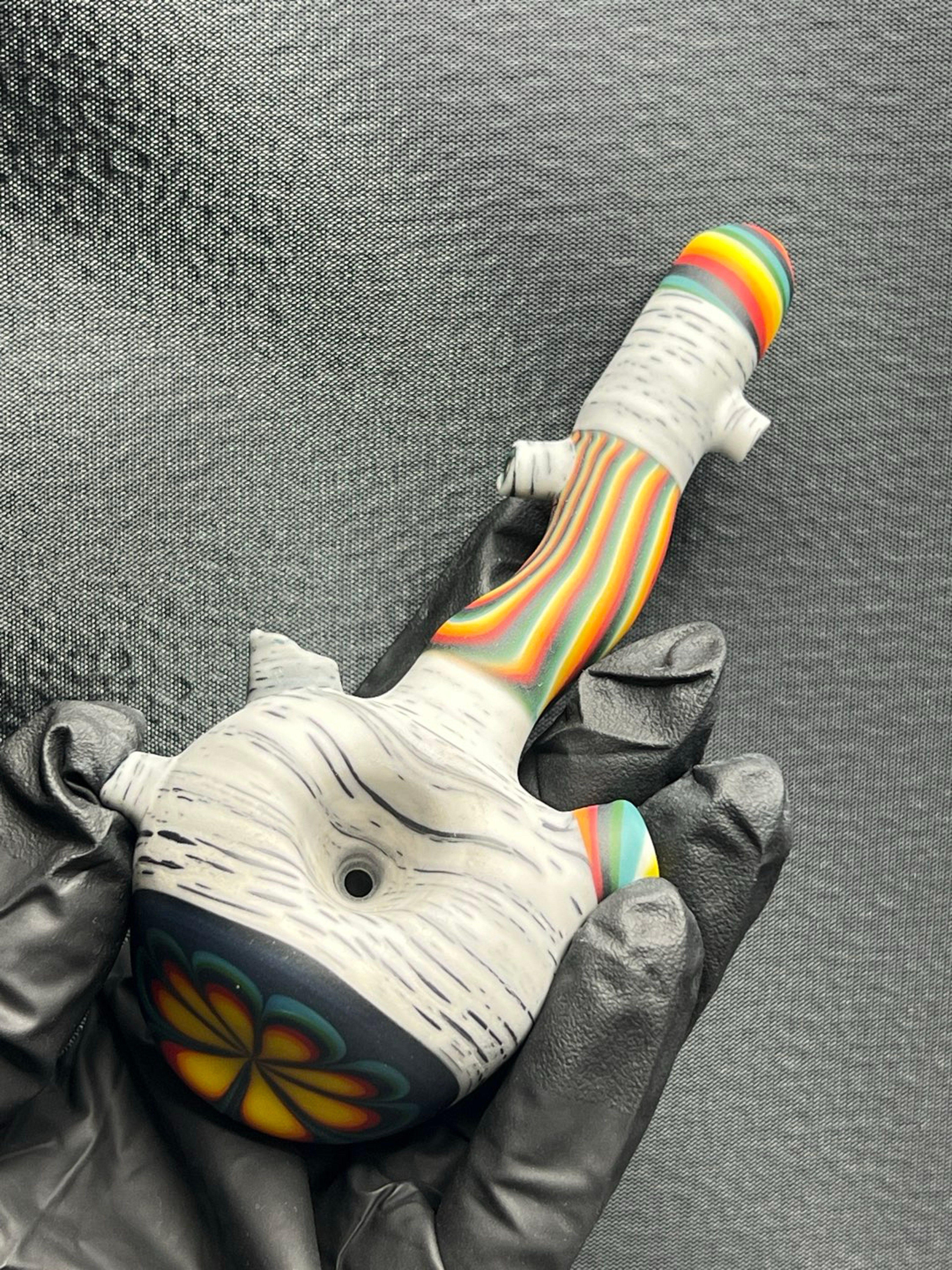 Preview pic of Engelmann Birch Pipe w/ Insane Color Work