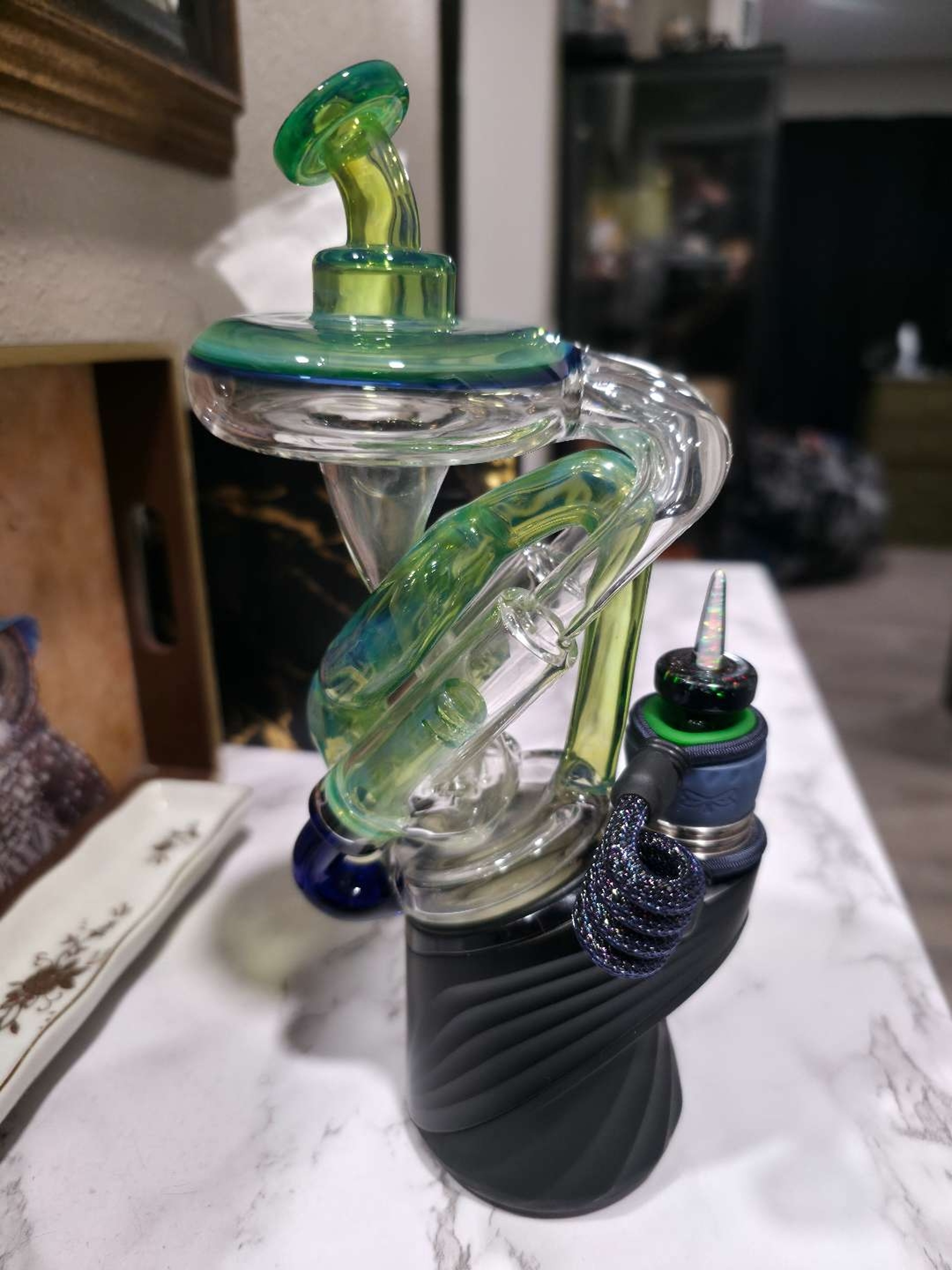 Preview pic of Nib Glass Dual Piston Puffco Peak Top