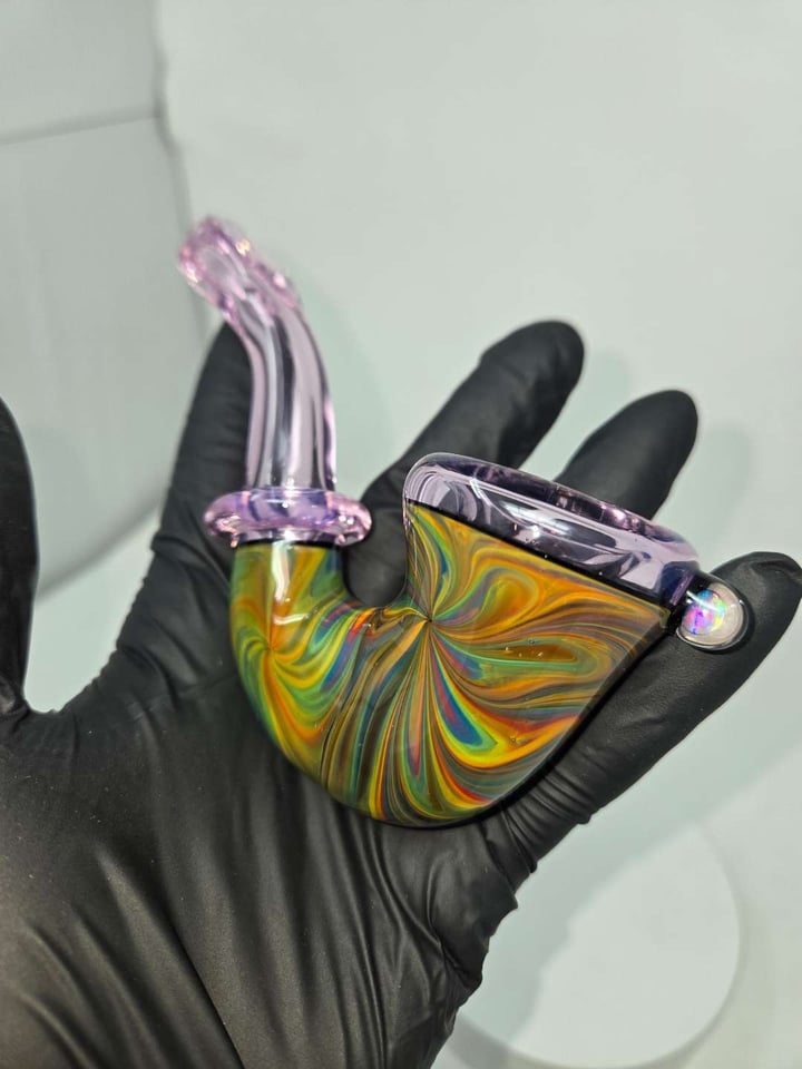 Volcanic Glass Tye Dye Sher... | Shop Sherlocks on GlassPass