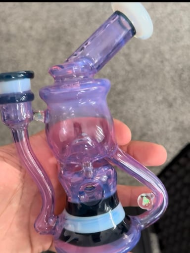 Preview pic of Avery York Neo Opal, Blue Stardust, Ghost 2018 Recycler, 4 Encased Opals