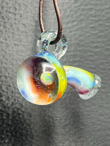 Preview pic of Scomo Moanet, Rainbow Mushroom, UV Scribble w/ Opal Gazer Cap