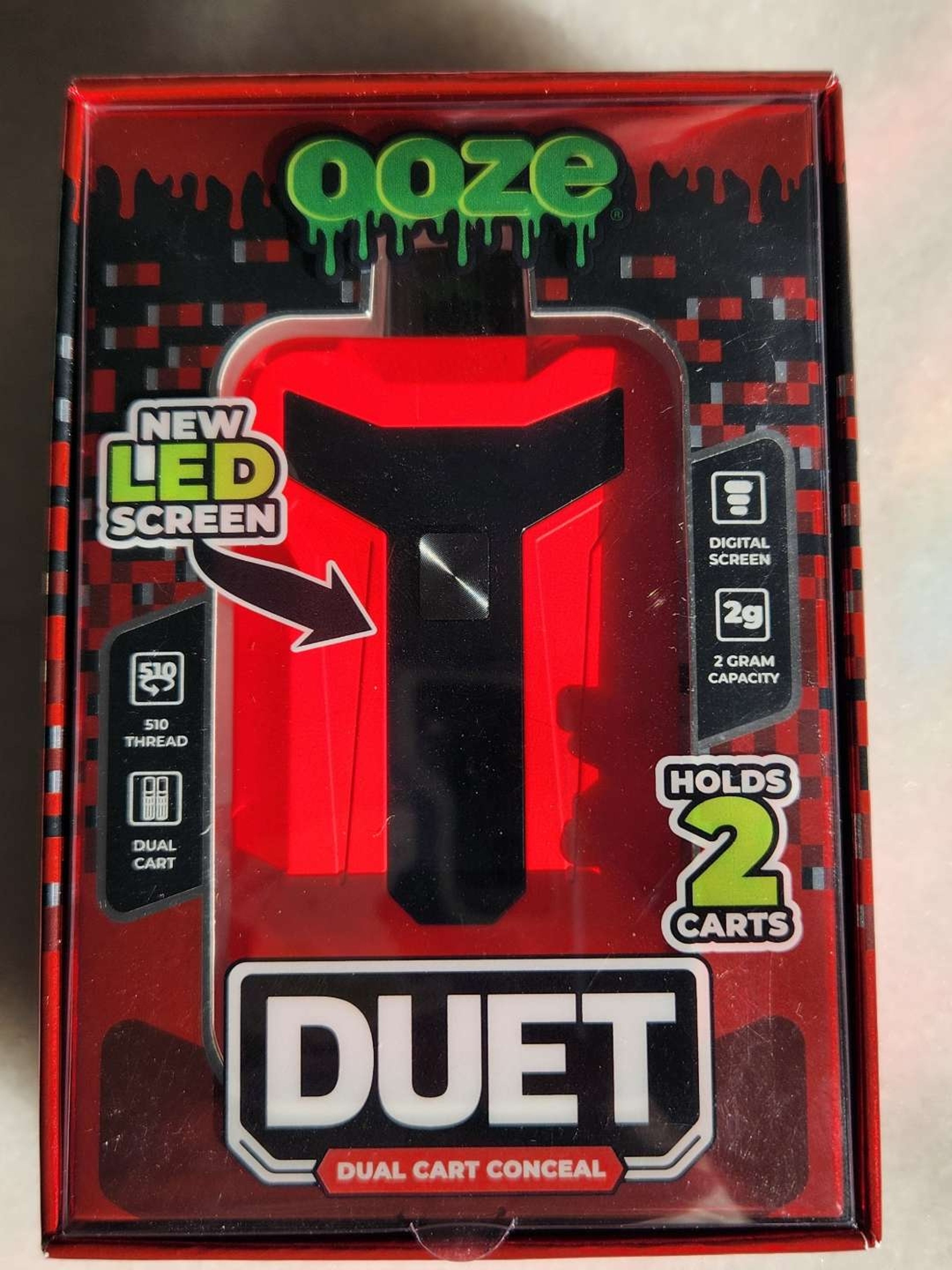 Ooze Duet Dual Cart Vaporizer image 0