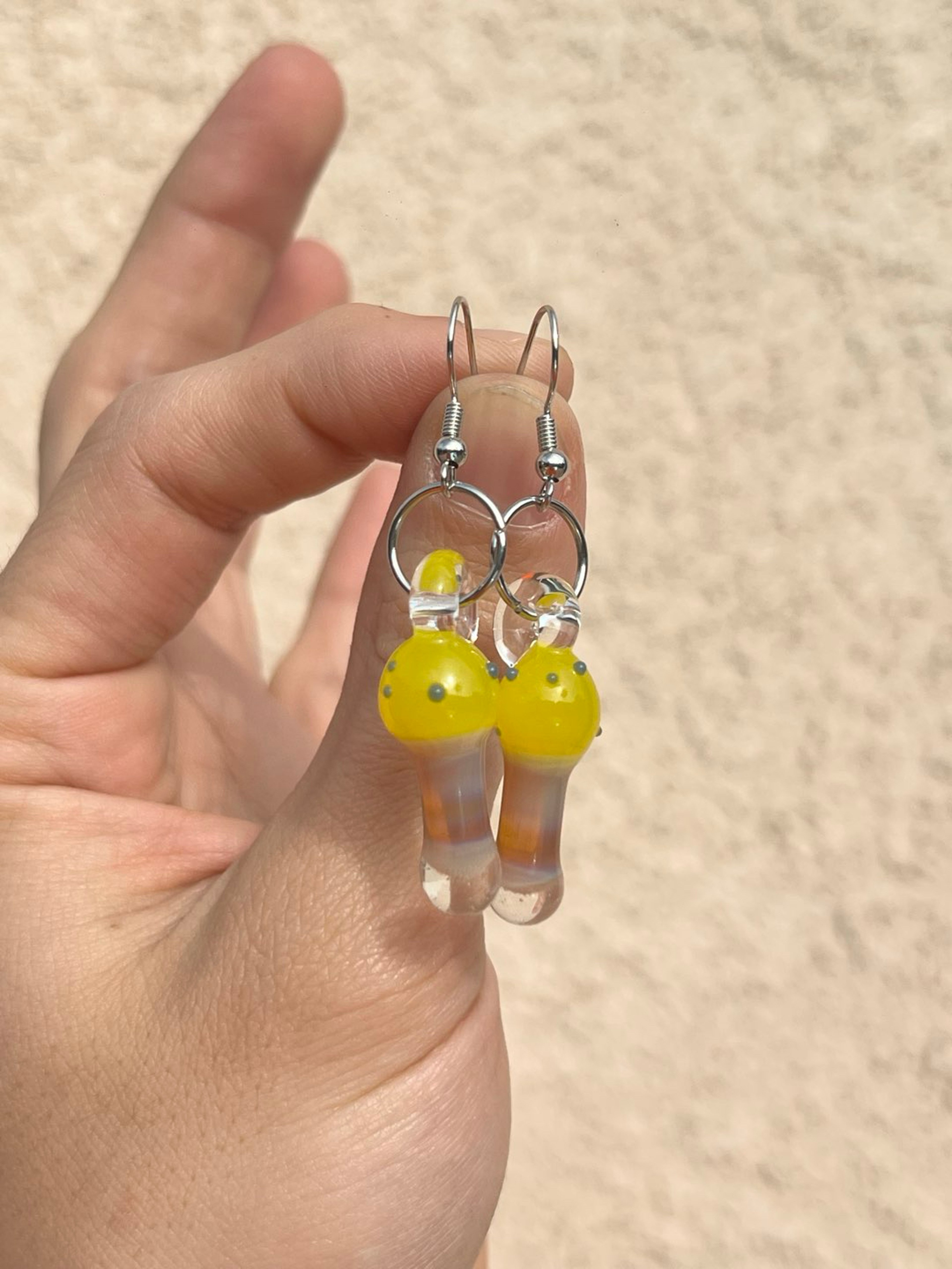 Preview pic of Mushroom earrings