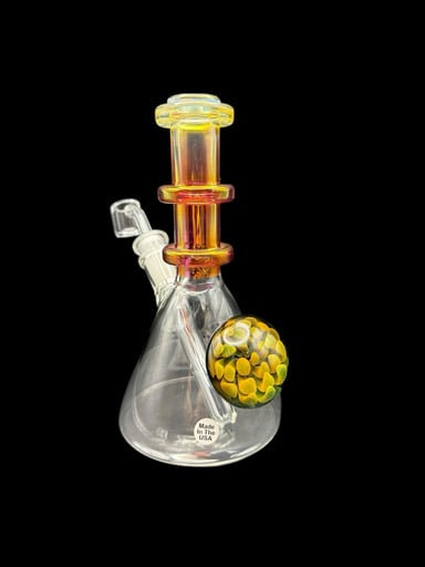 Preview pic of Morningstar Glass Triple Maria Implosion Tube #2