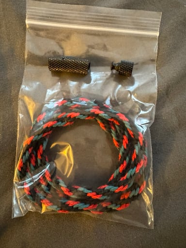 Preview pic of 💯 PERCENT HANDMADE  HEMP NECKLACE/CLASP FOR PENDANTS !!🔥