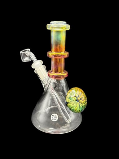 Preview pic of Morningstar Glass Triple Maria Implosion Tube #4