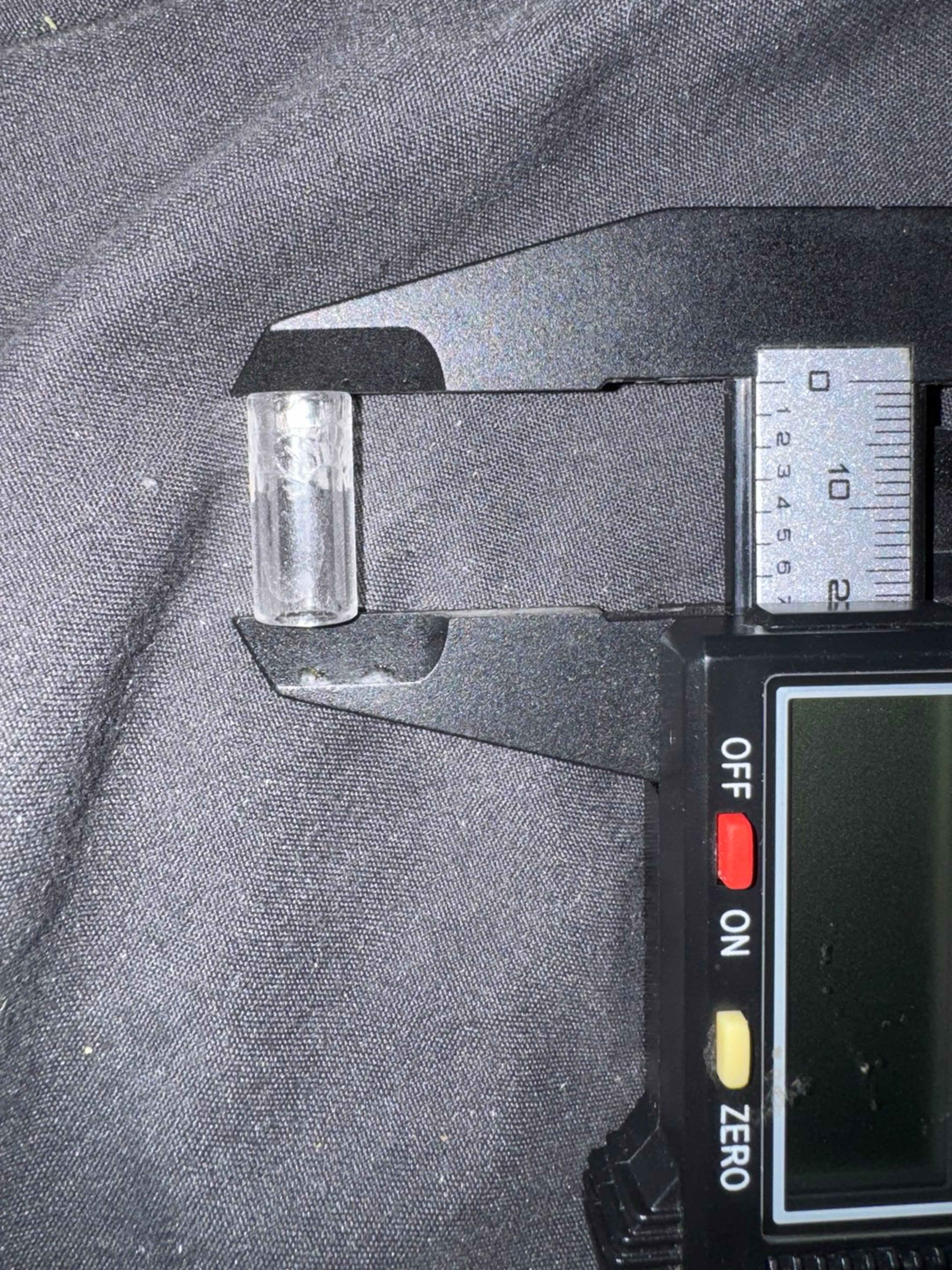 Preview pic of 17mmx8mm Hollow Pillar. HalfWay Etched. Nice Quality American Made Thick Nicest Hollow Pillar I’ve Ever Seen!