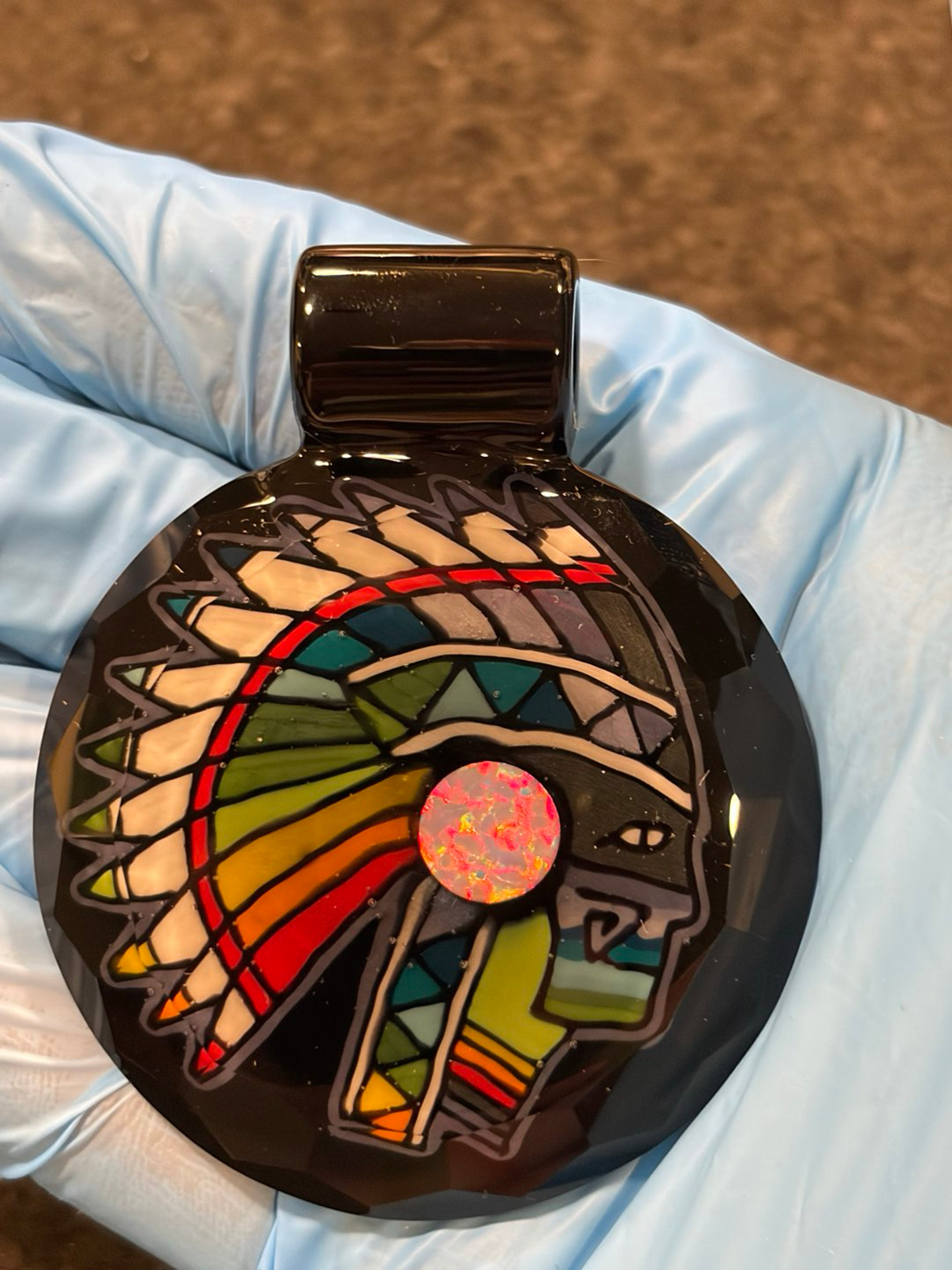 Preview pic of Kevin Murray x Grandpa Facets Chief Pendant