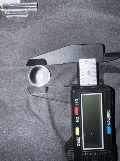 Preview pic of 17mm BlackMarketQuartz Marble! Trusted Seller!