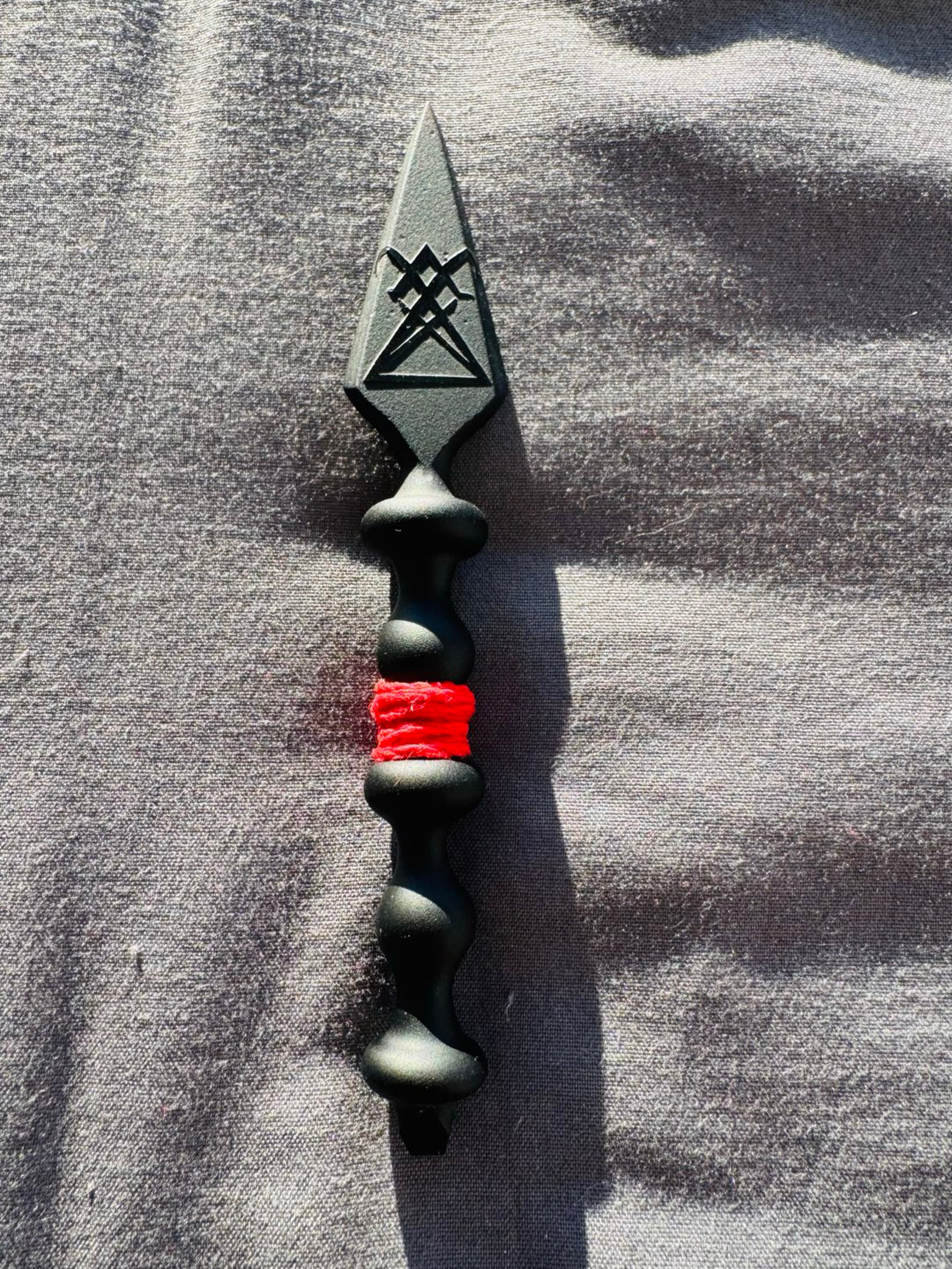 🔥RARE🔥AKALINE GLASS CUSTOM HEMP WRAP/ETCHED AND BLASTED 🔥 image 0