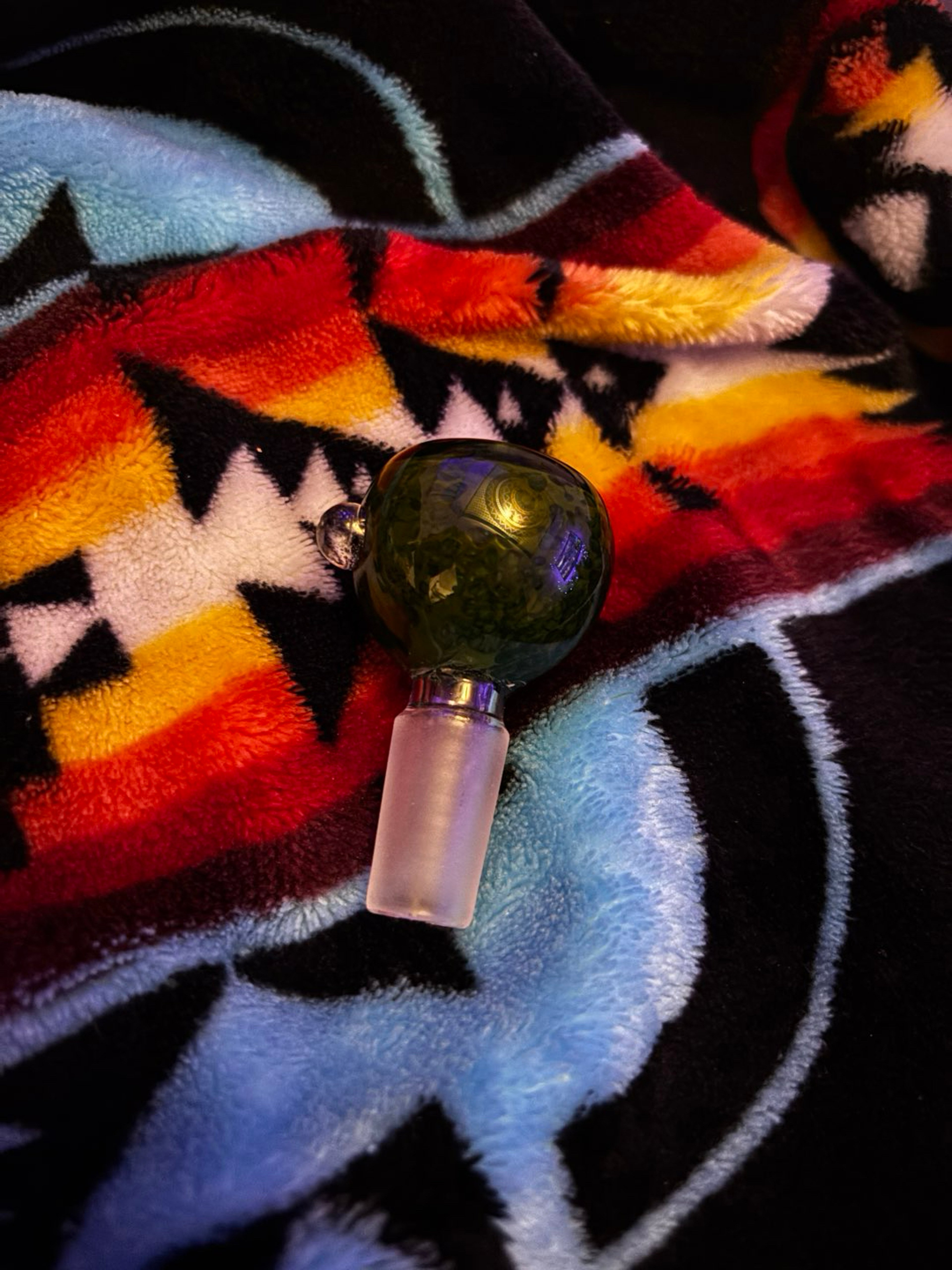 Preview pic of Green Spotted Bowl