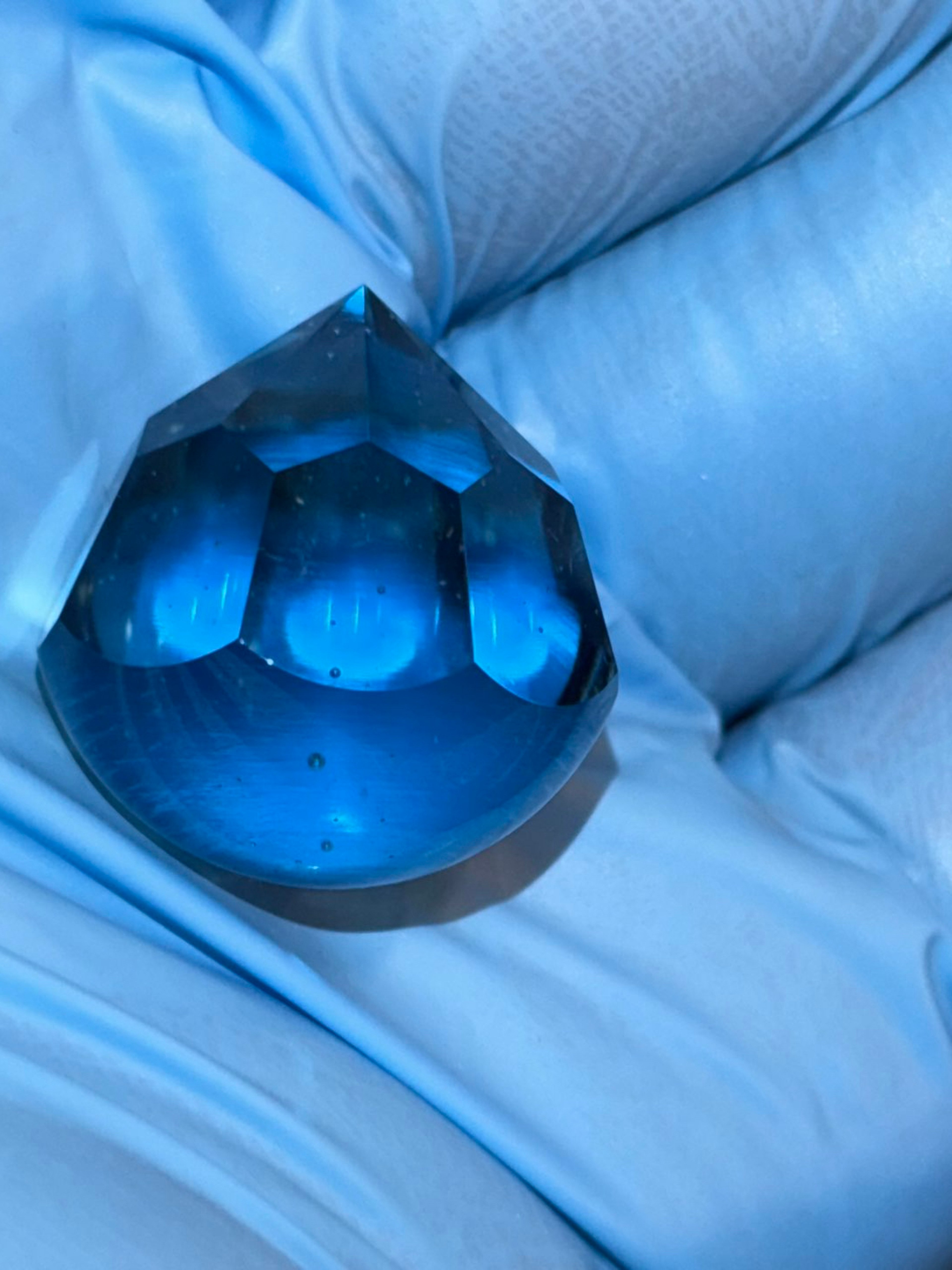 Preview pic of Barry Glass Faceted Marble Slurper Cap