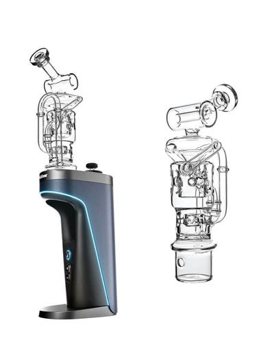 Preview pic of SWISS STRAIGHT FAB RECYCLER GLASS ATTACHMENT FOR DR.DABBER SWITCH 2