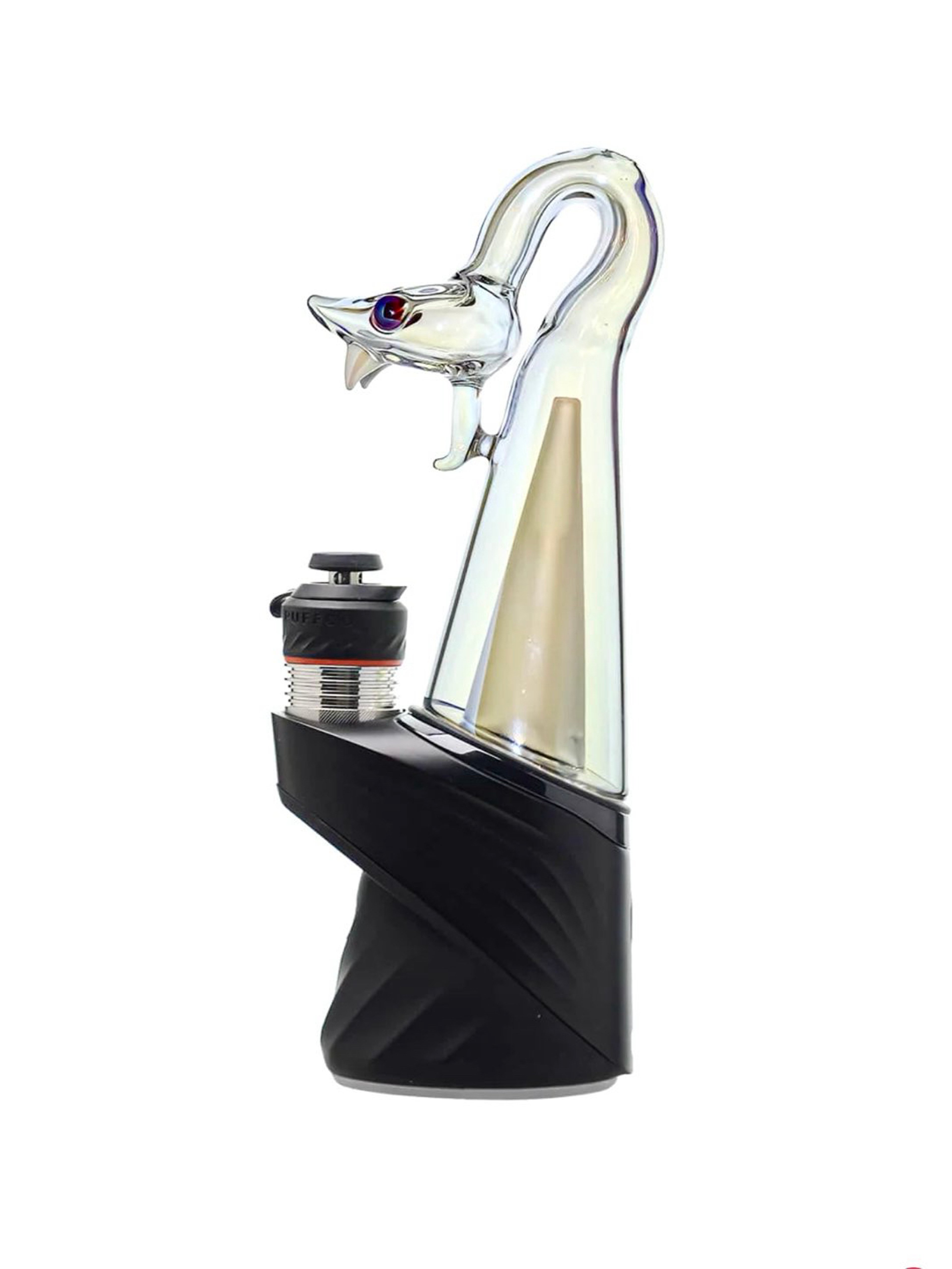 Preview pic of SPIRIT SNAKE W/OPAL EYES GLASS ATTACHMENT FOR PUFFCO PEAK OG&PRO