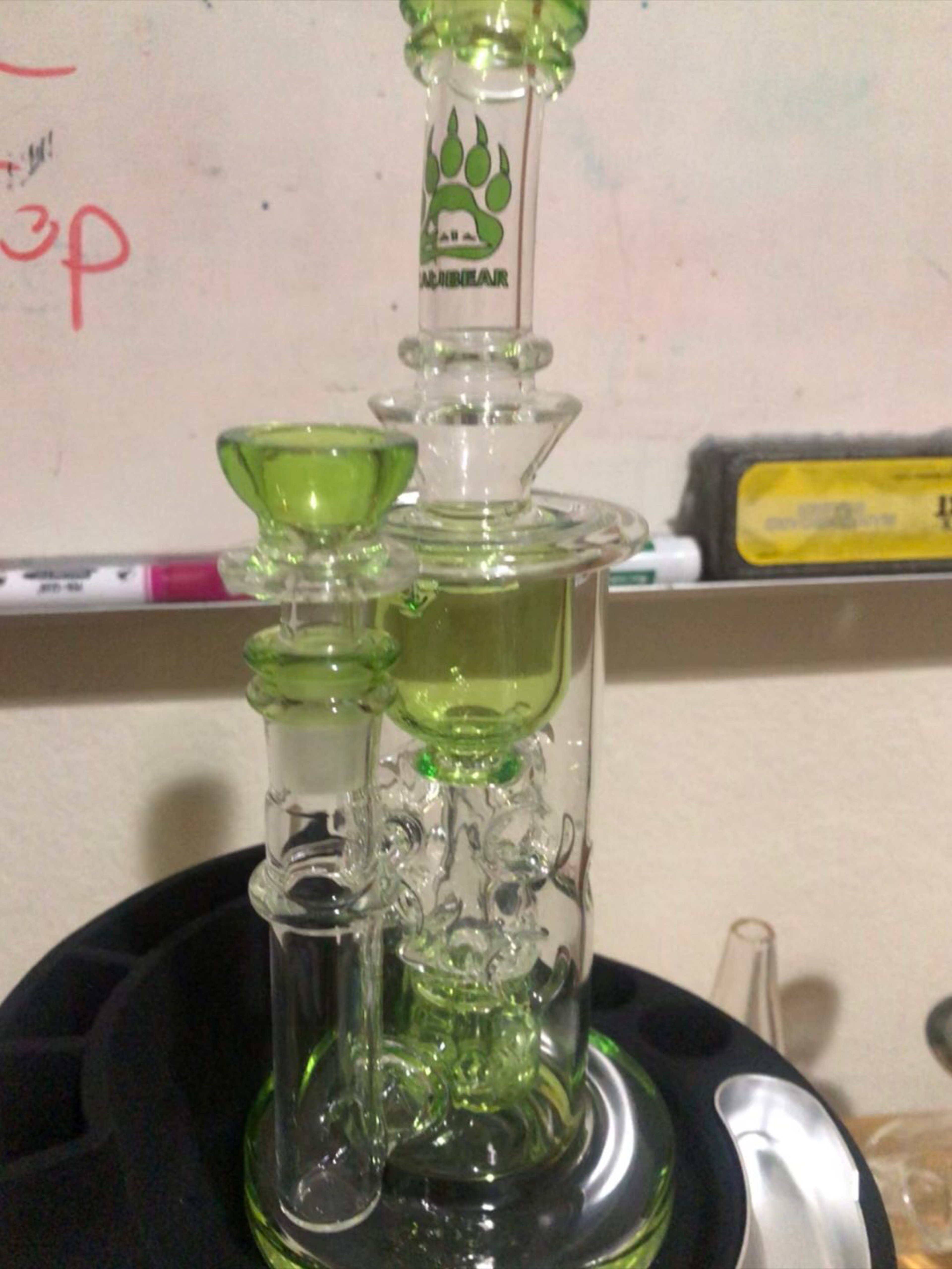 Preview pic of Calibear Staight Fab Torus Bong