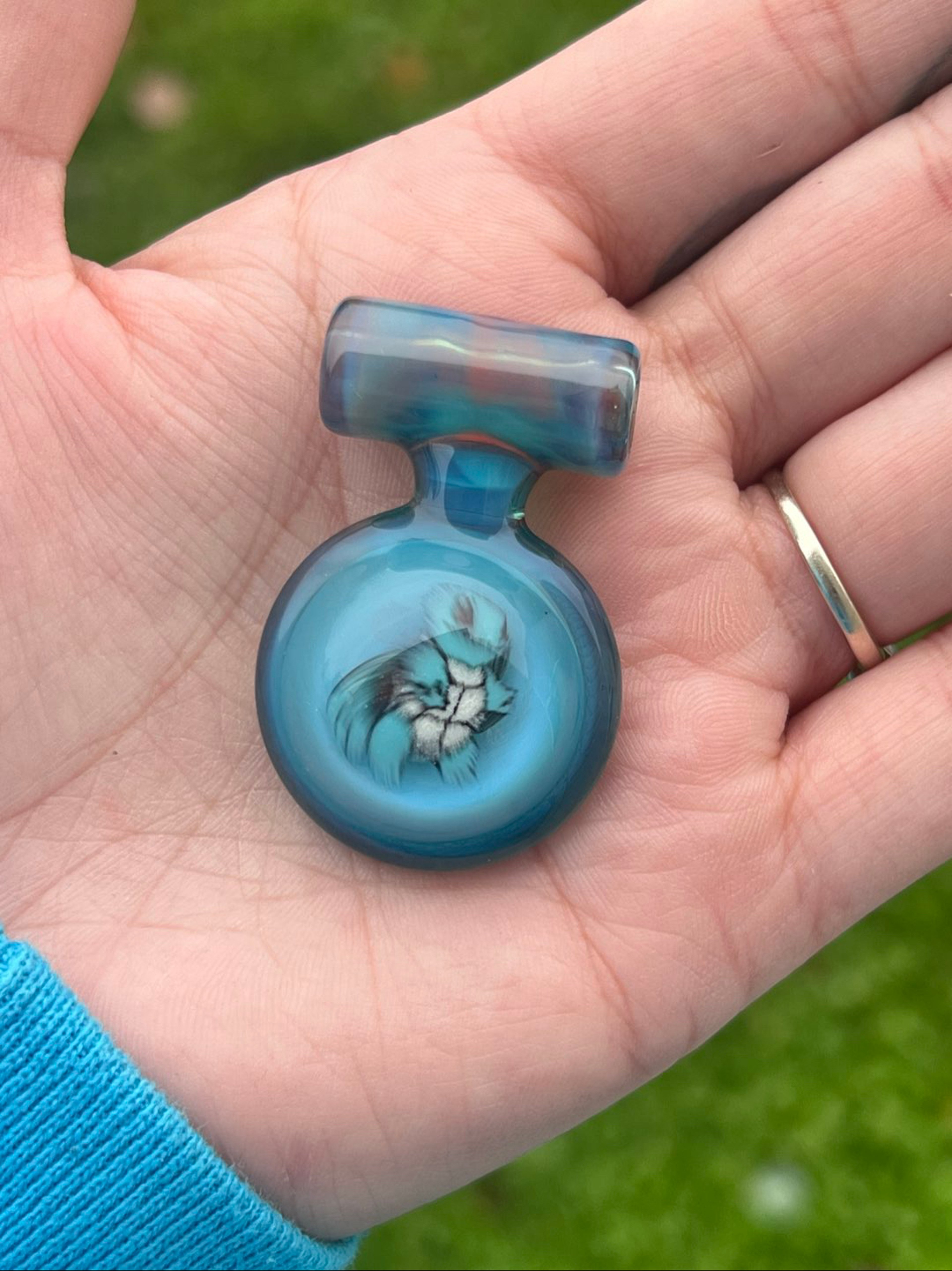 Squirtle Pokemon Pendant w/chain image 0