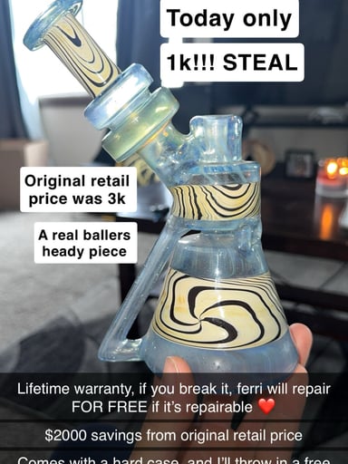 Preview pic of Ferri x Ayoglass collab dragoon 1k shipped