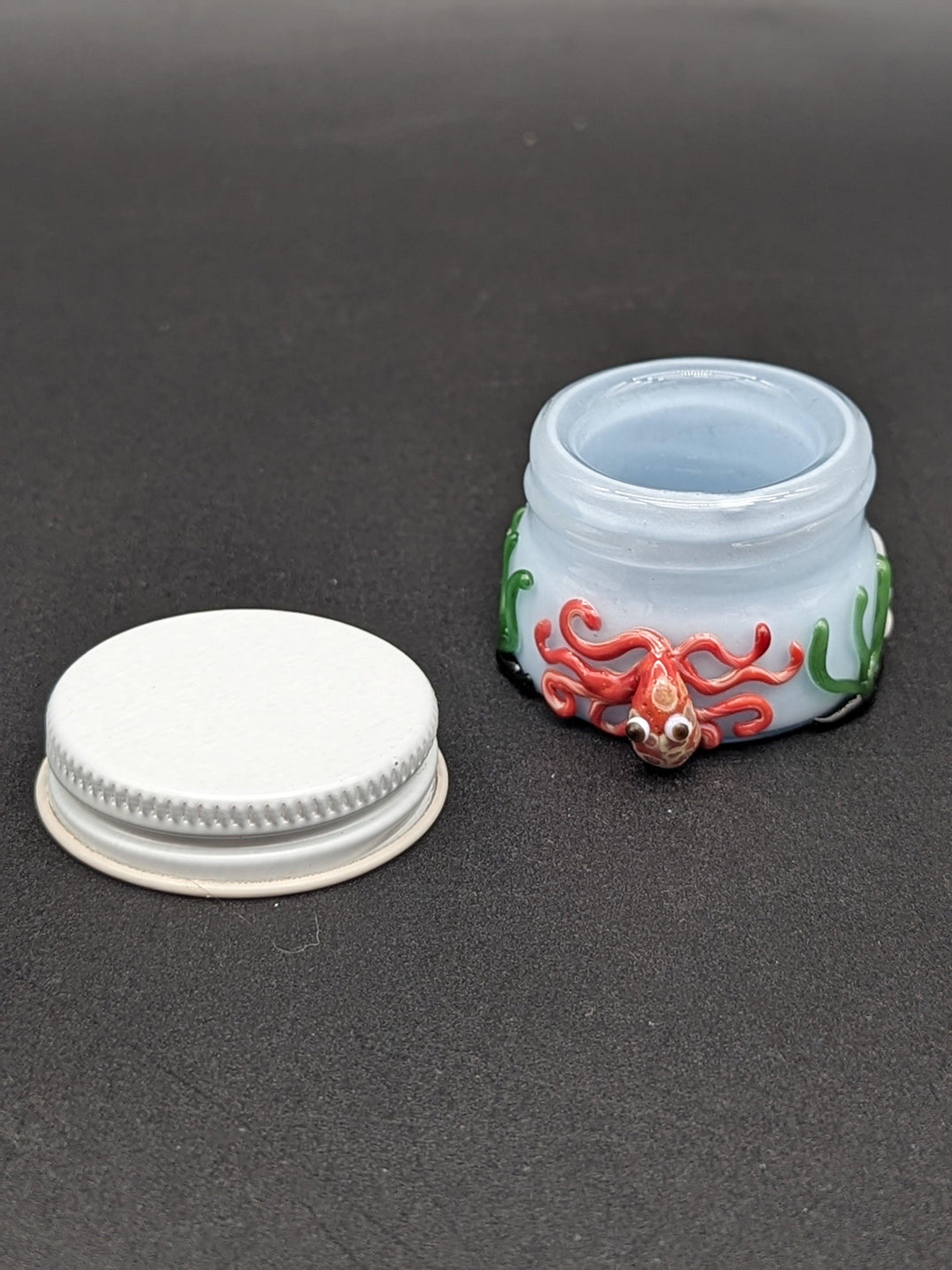 Preview pic of EMPIRE GLASSWORKS JAR | 1.15" X 1.75" | UNDER THE SEA