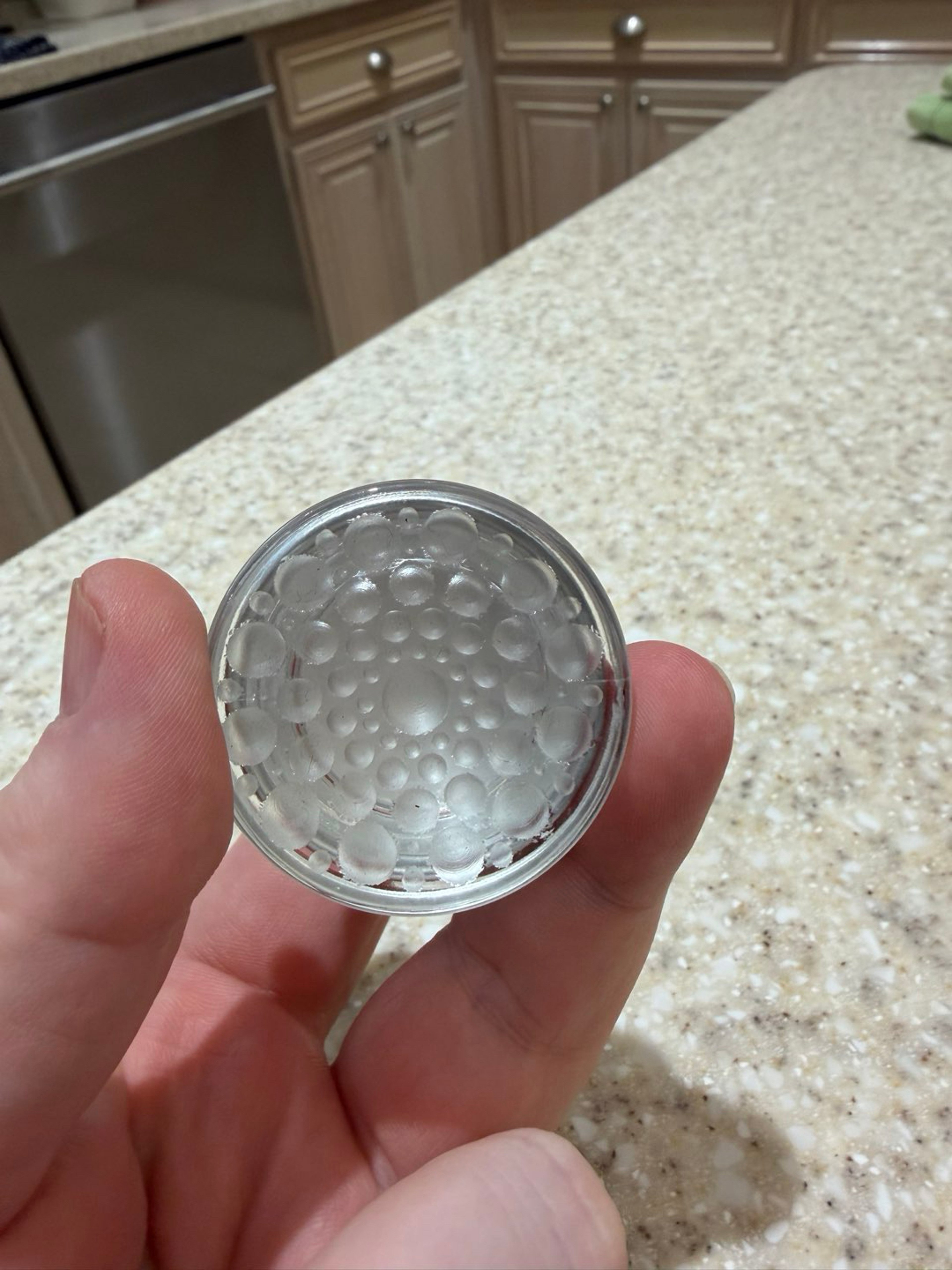 Preview pic of Ganjahganasha - Clear 1/8th Carved Wide Mouth Jar