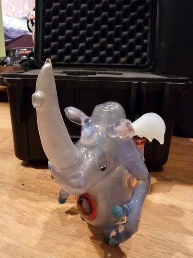 Preview pic of Brandon Martin Saul the Rhino 10mm pastel potion